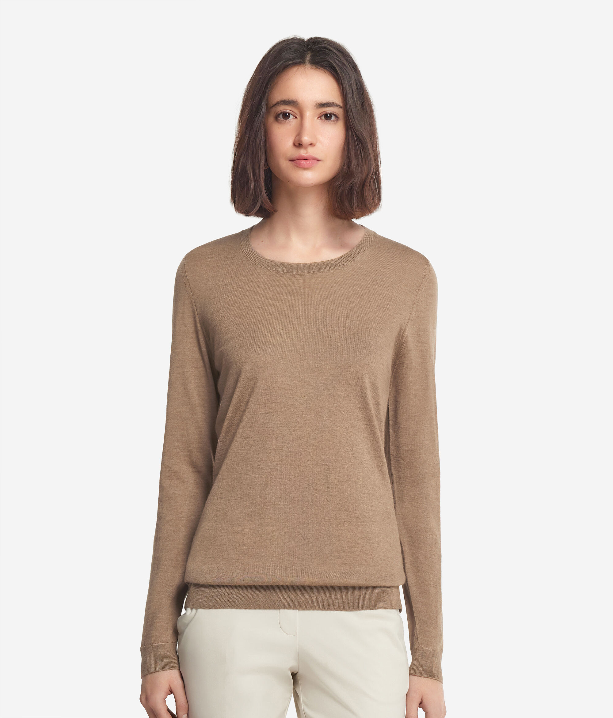 Maglia Girocollo in Cashmere Ultrafine