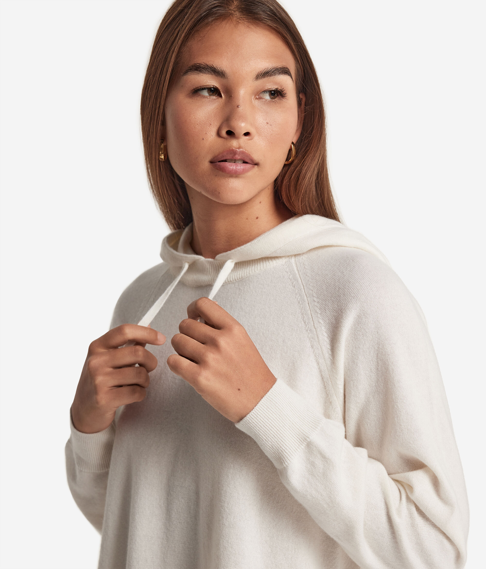 Ultrasoft Cashmere Hooded Sweatshirt