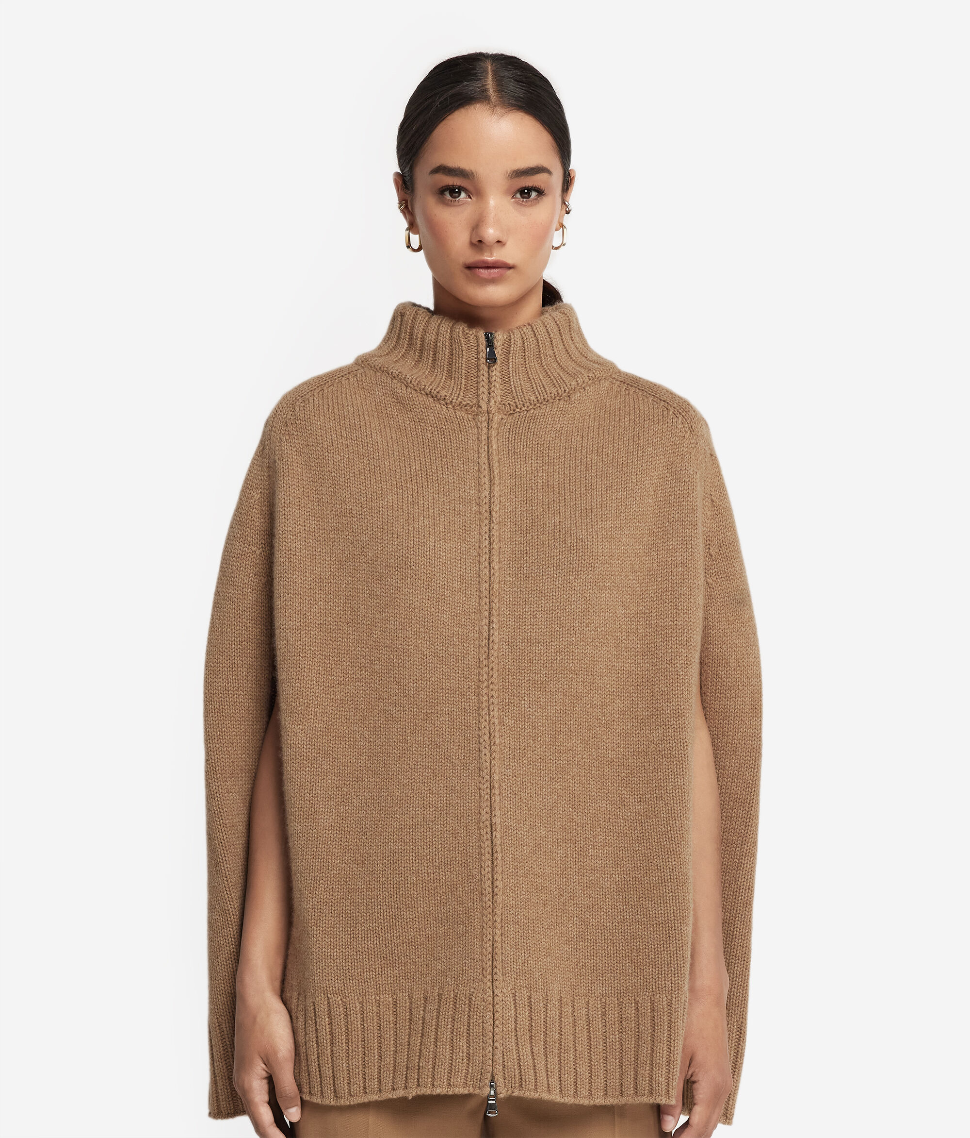 Capa com Fecho Completo em Ultrasoft Cashmere