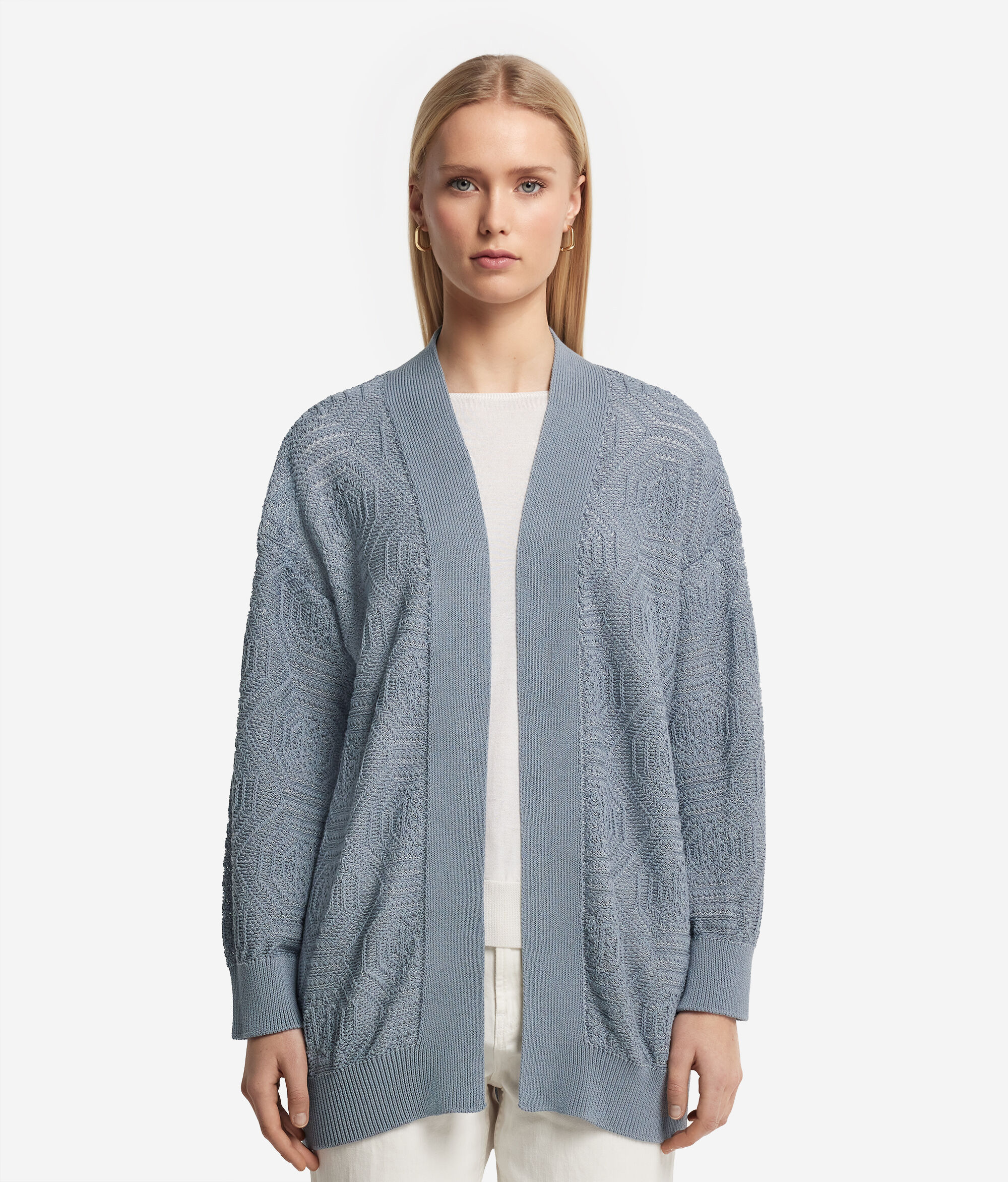 Kimono mit geometrischem Design