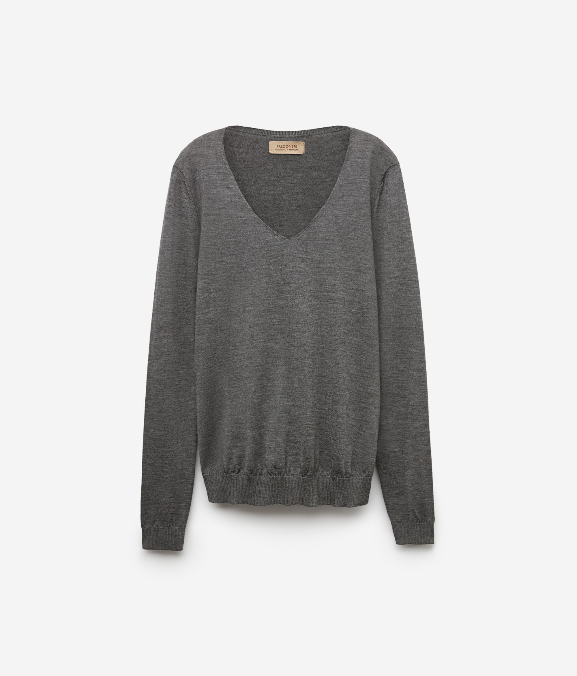 Pullover mit V-Ausschnitt aus Kaschmir Ultrafine