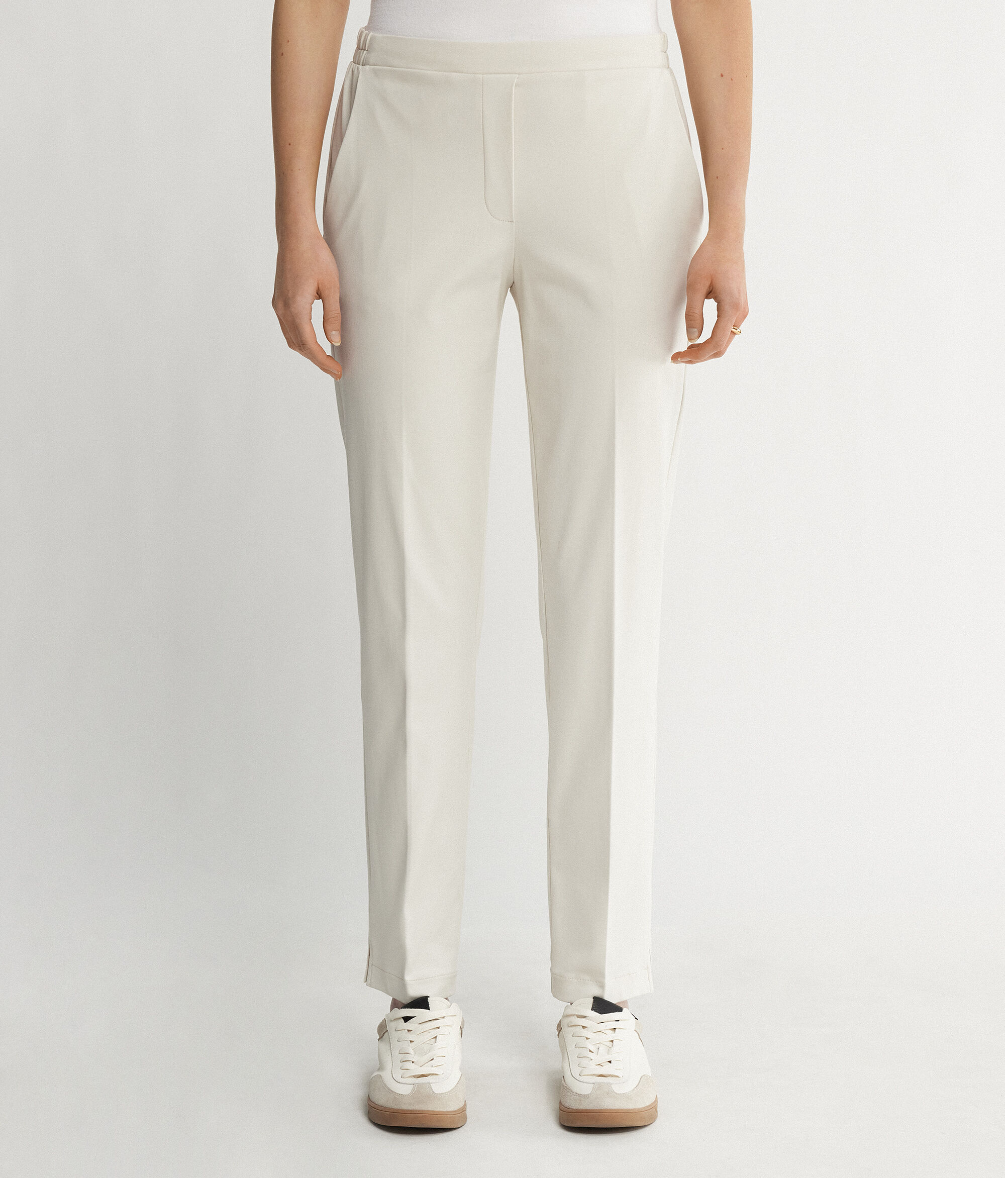 Cotton Cigarette Pants