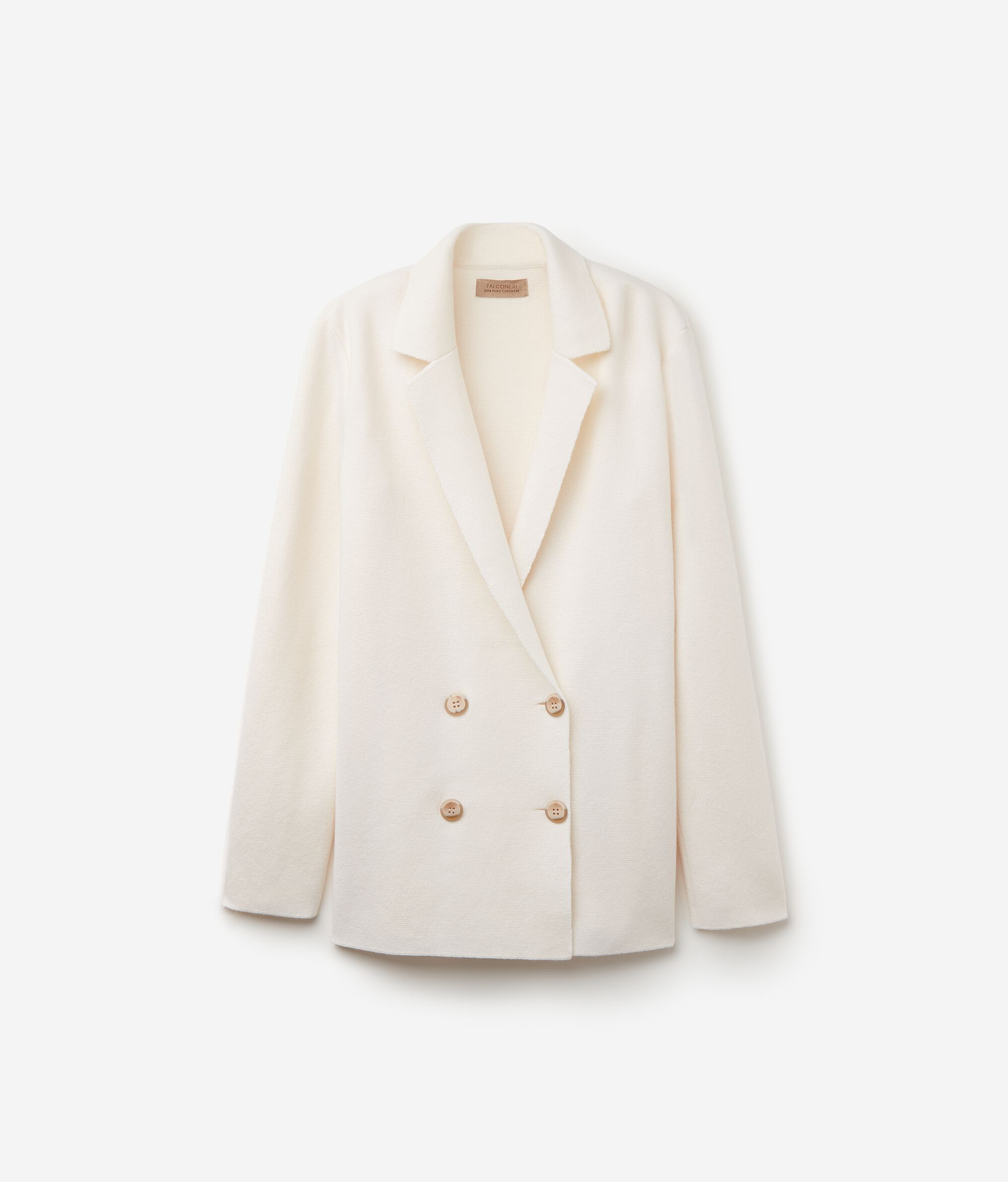 Zweireihiger Blazer aus Kaschmir Ultrasoft