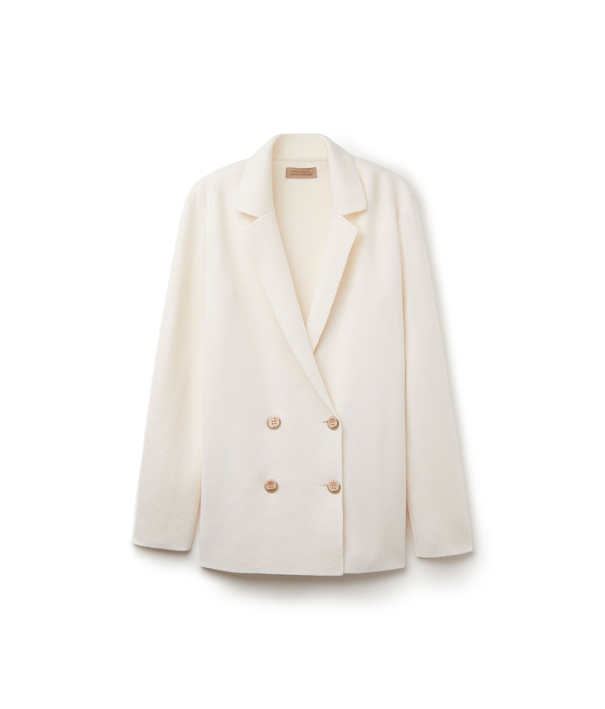 Double-Breasted Ultrasoft Cashmere Jacket