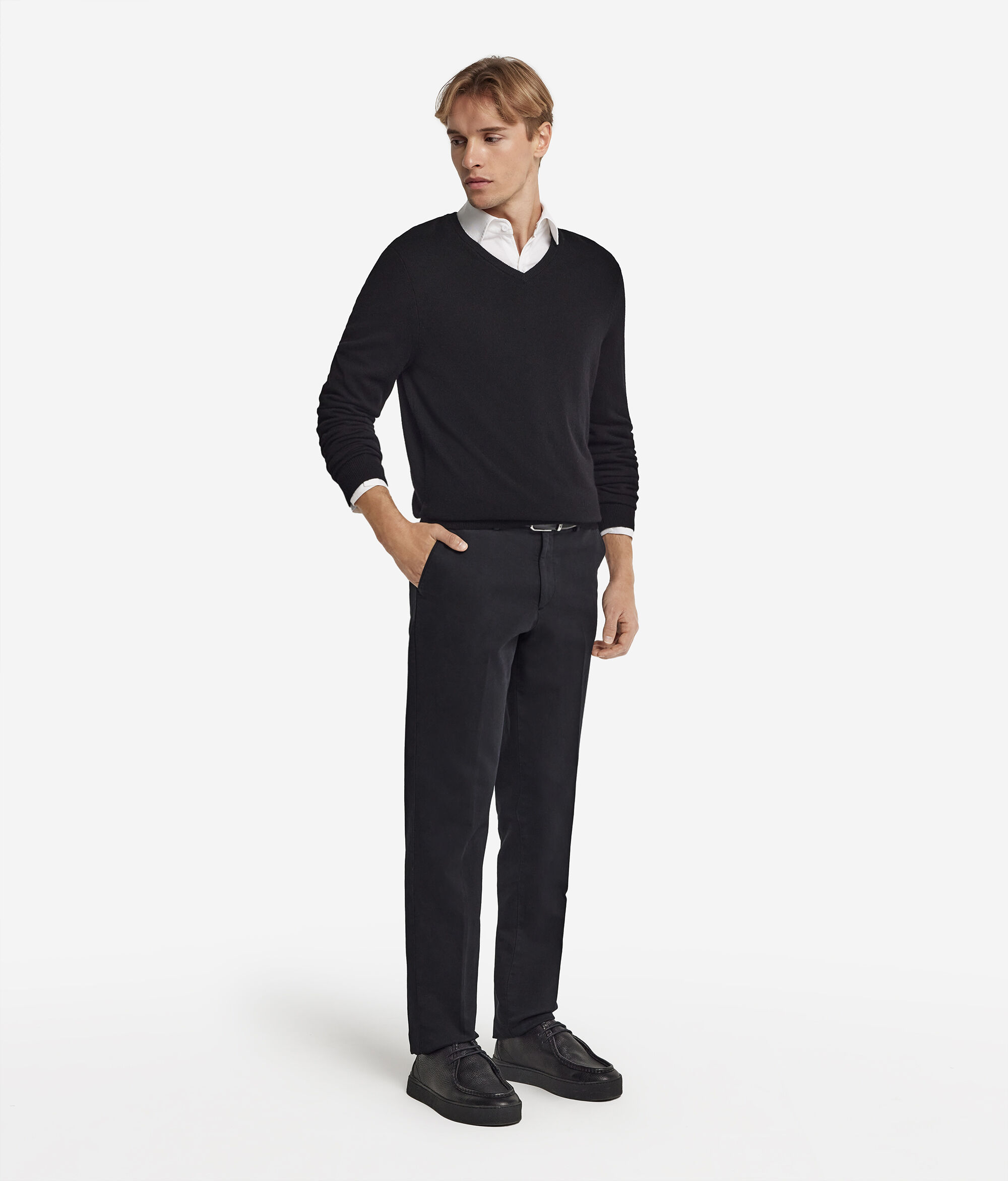 Ultrasoft Cashmere V-Neck Jumper