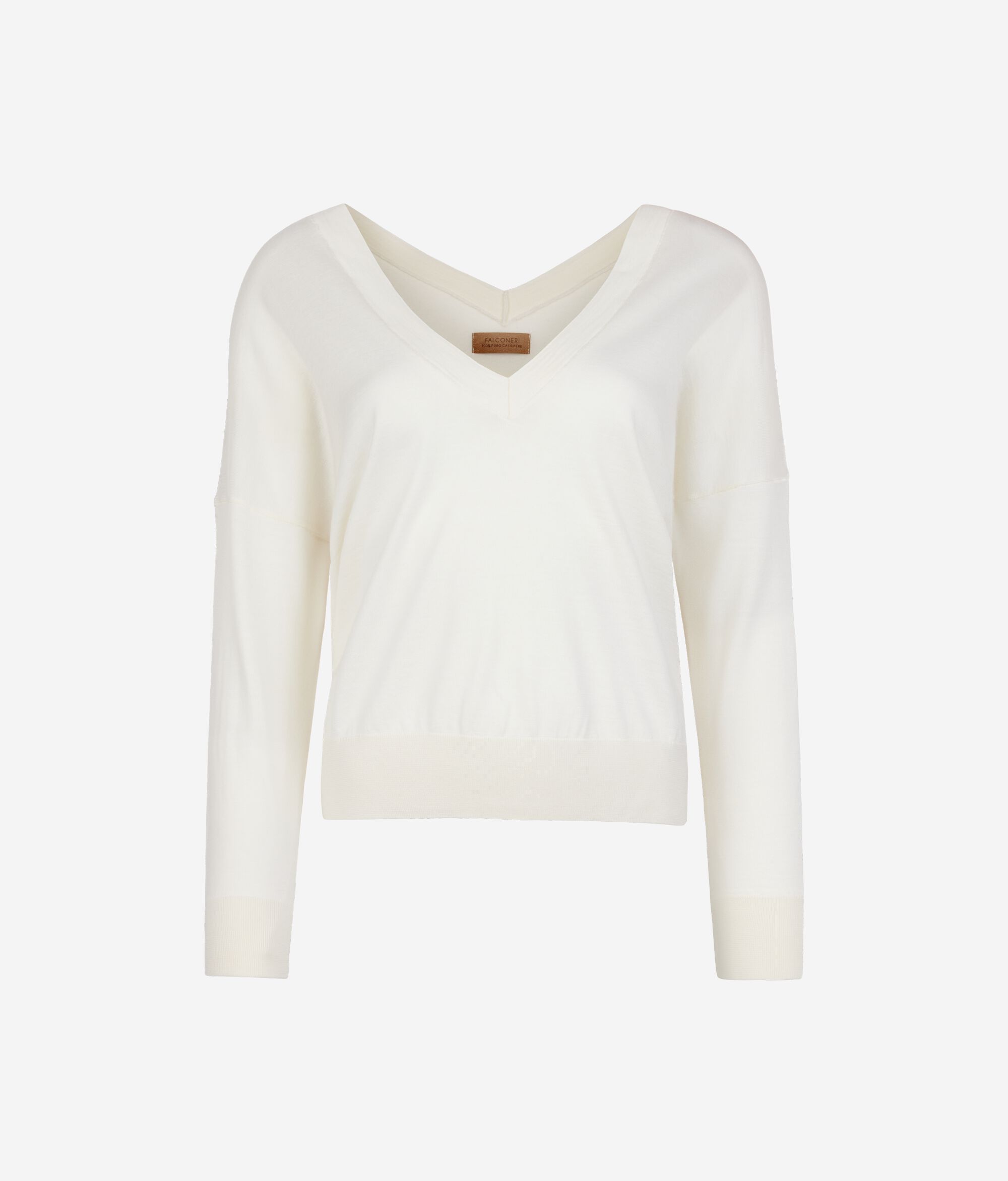 Ultrafine Cashmere Double V-Neck Sweater