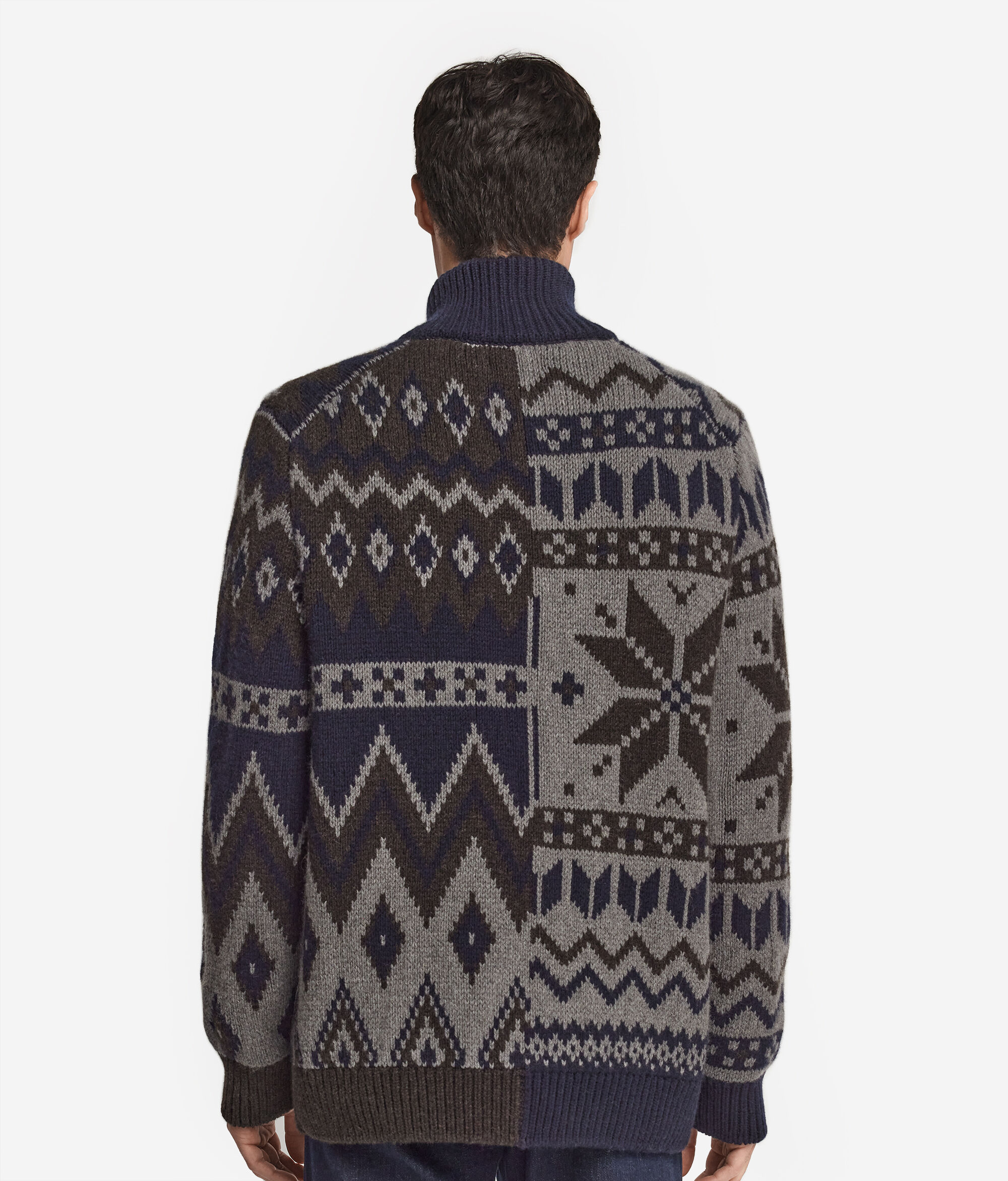 Jäckchen aus Kaschmirjacquard