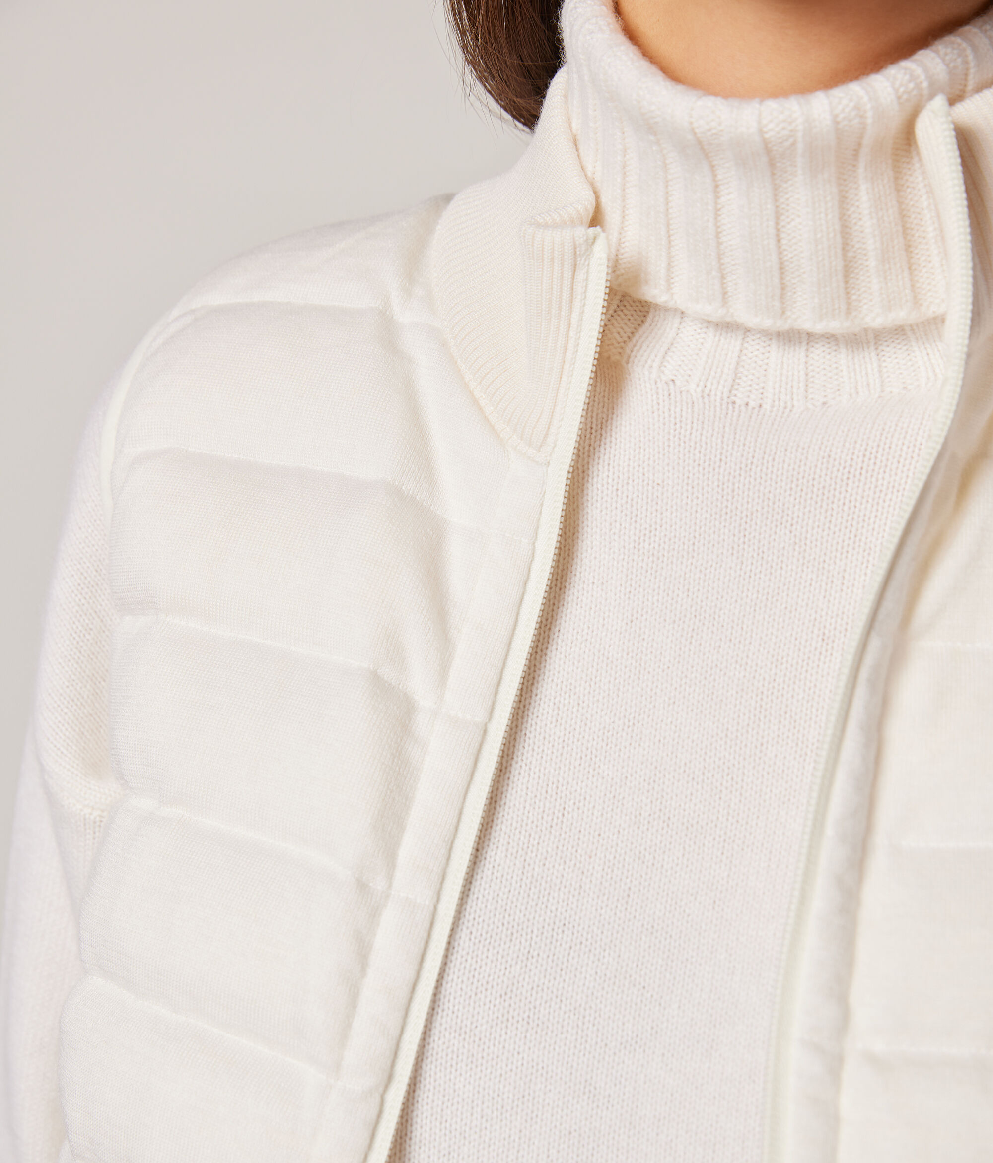 Reversible Cashmere Down Gilet