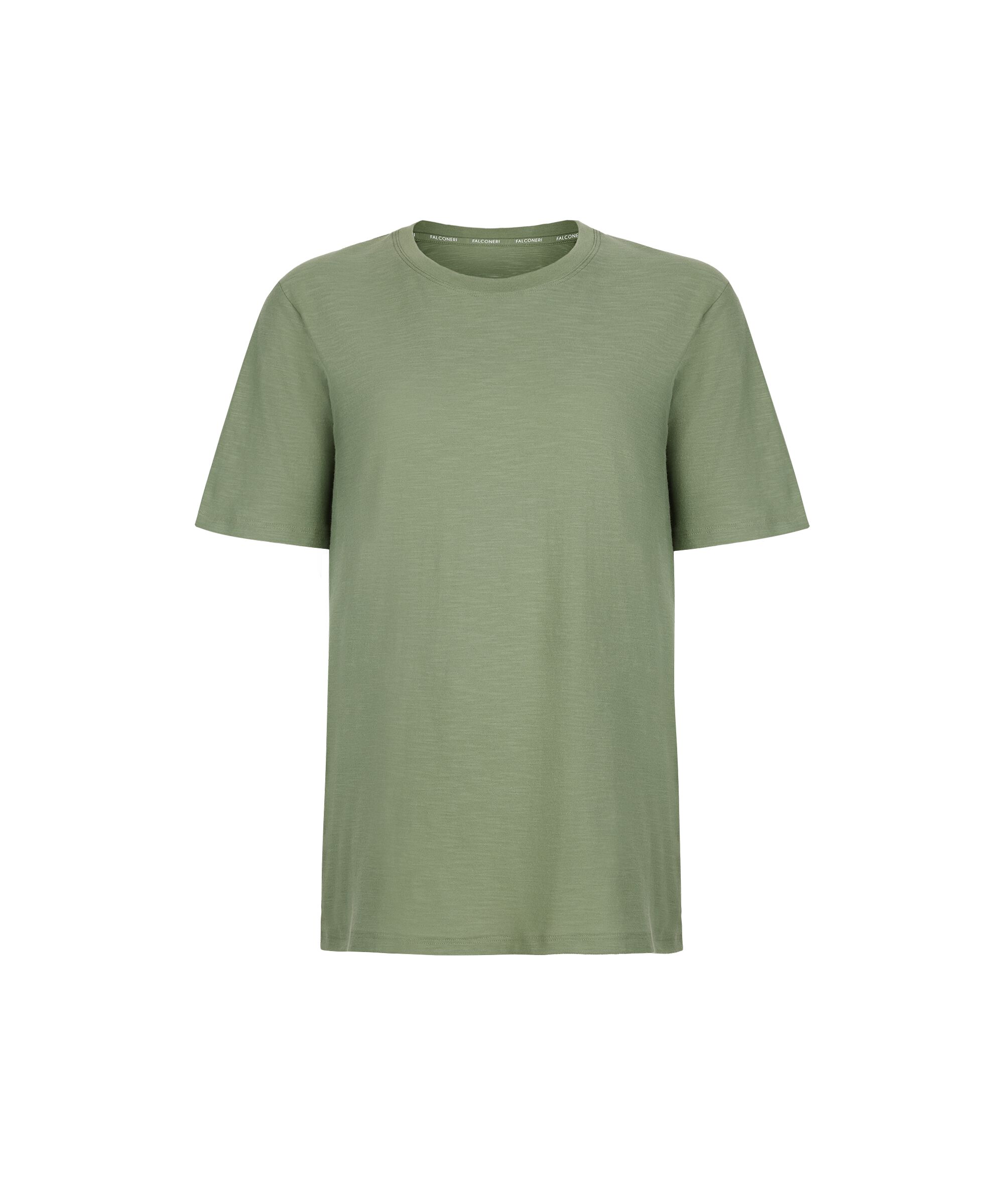 Short-Sleeved Round-Neck Cotton T-Shirt_9224