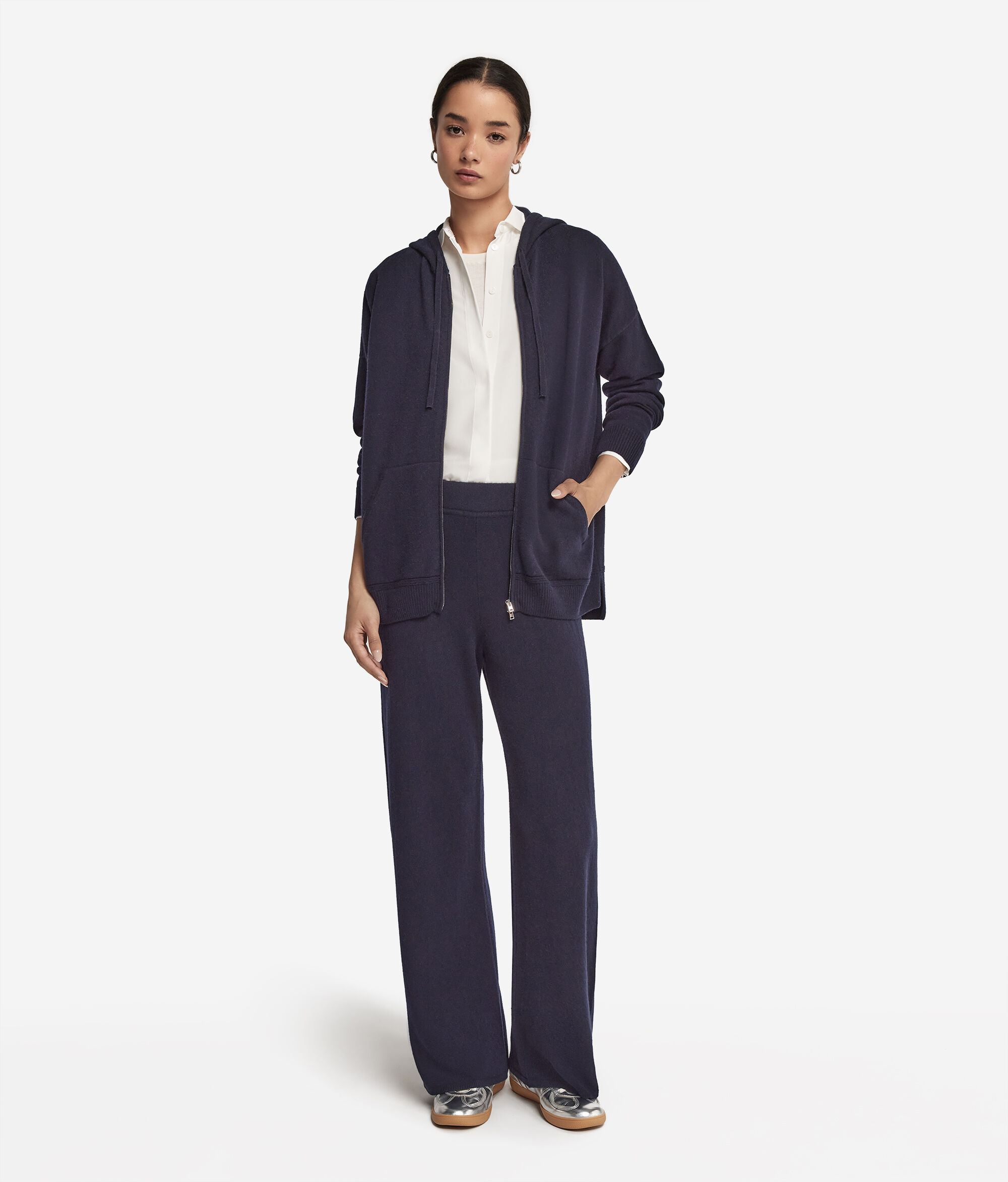 Palazzo-Hose aus Kaschmir Ultrasoft