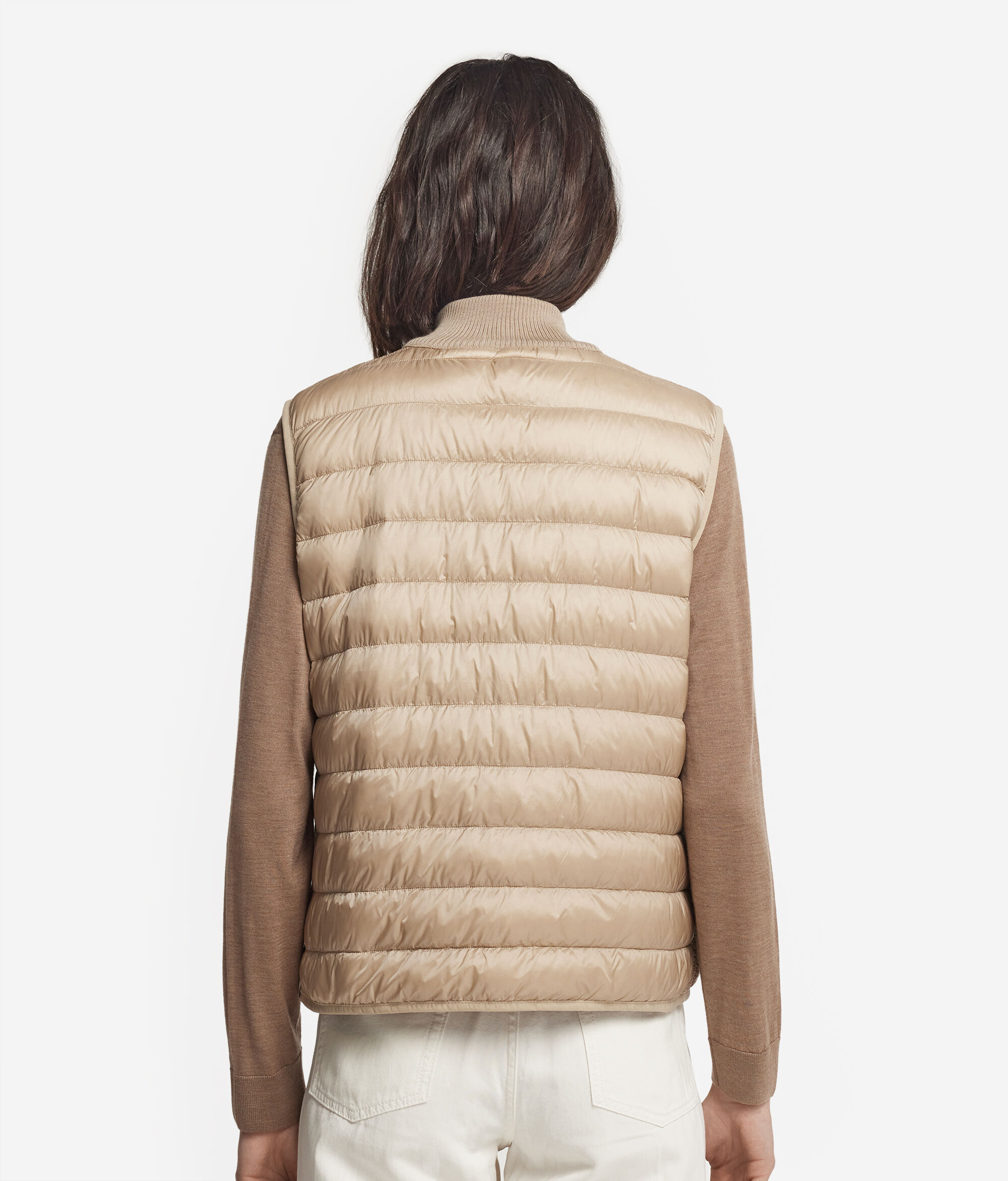 Reversible Cashmere Down Gilet