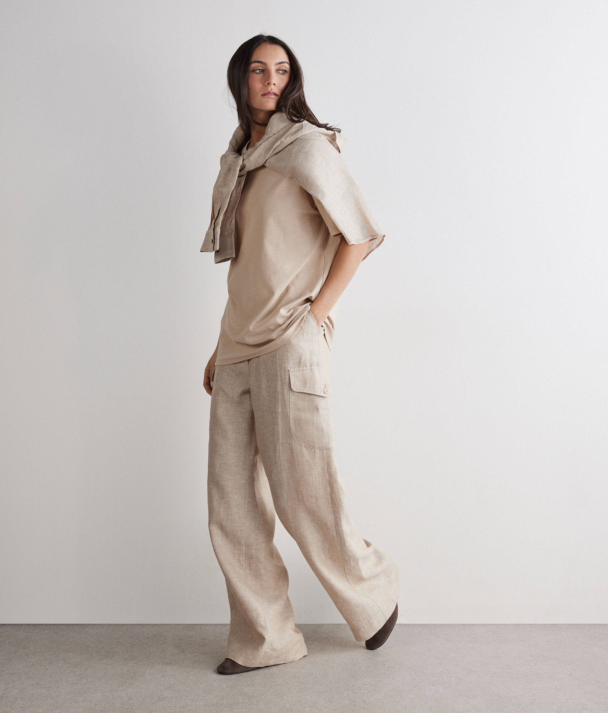 T-Shirt girocollo in cotone