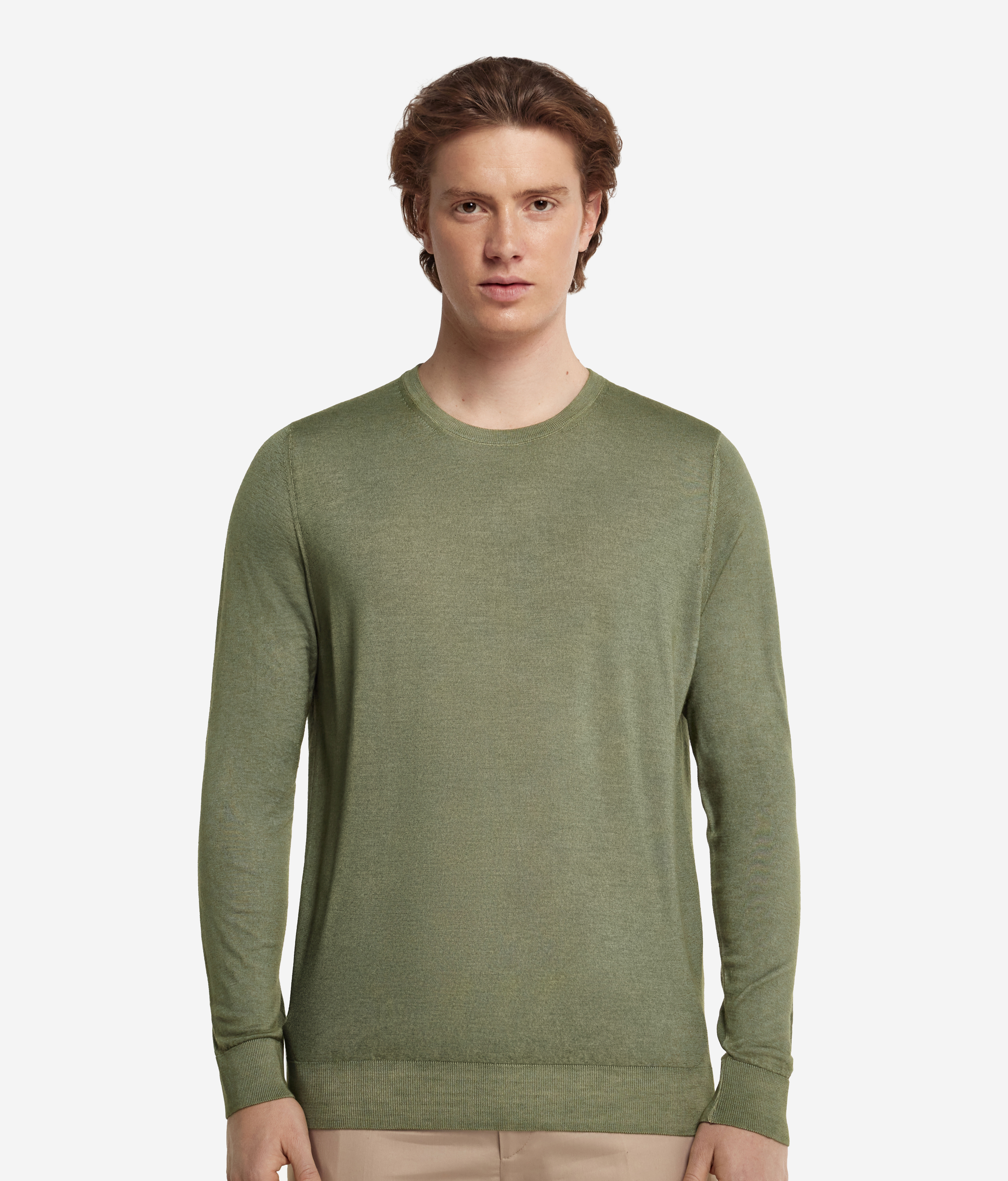 Μπλούζα με Στρογγυλή Λαιμόκοψη από Ultrafine Cashmere