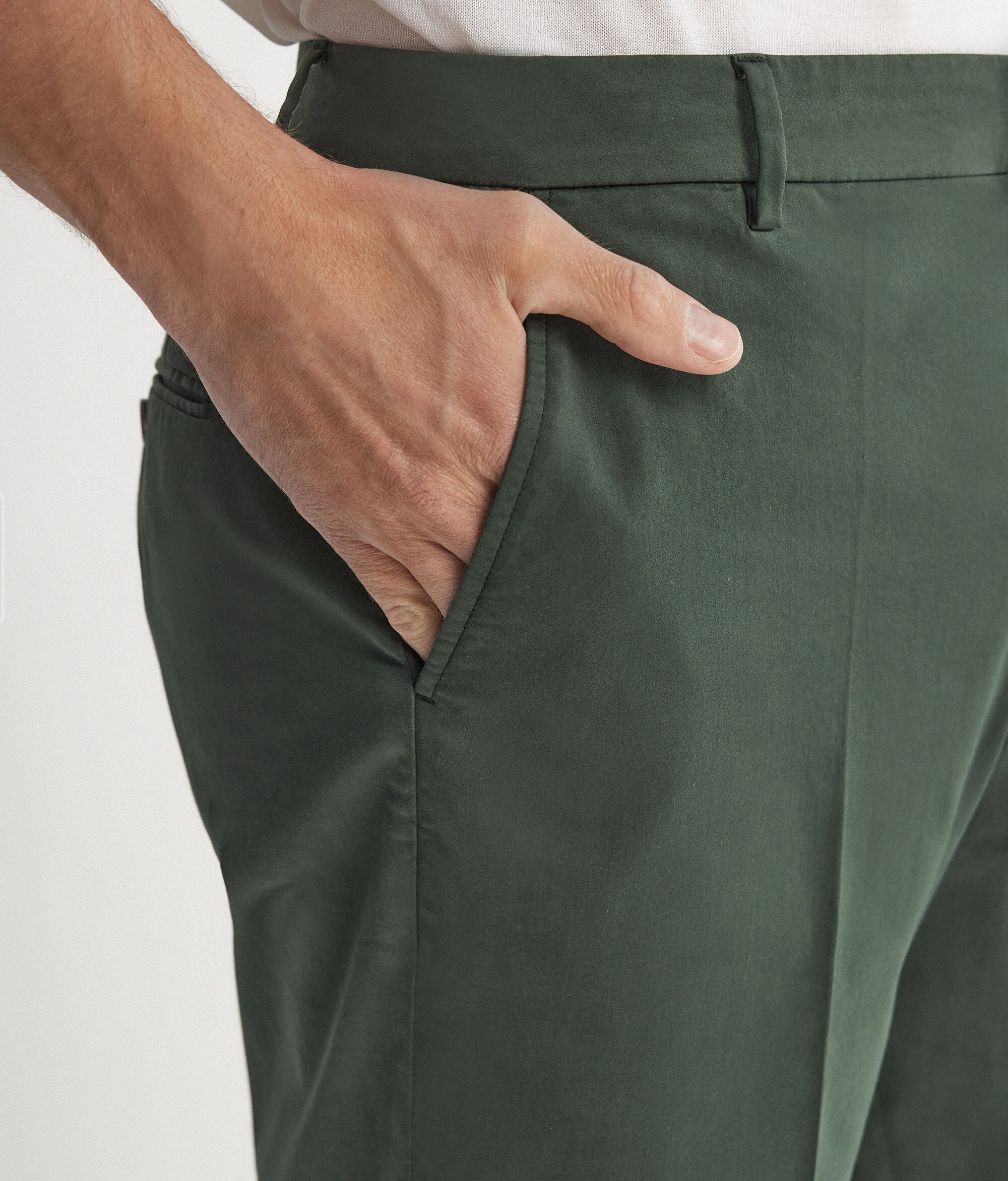 Short chino en coton