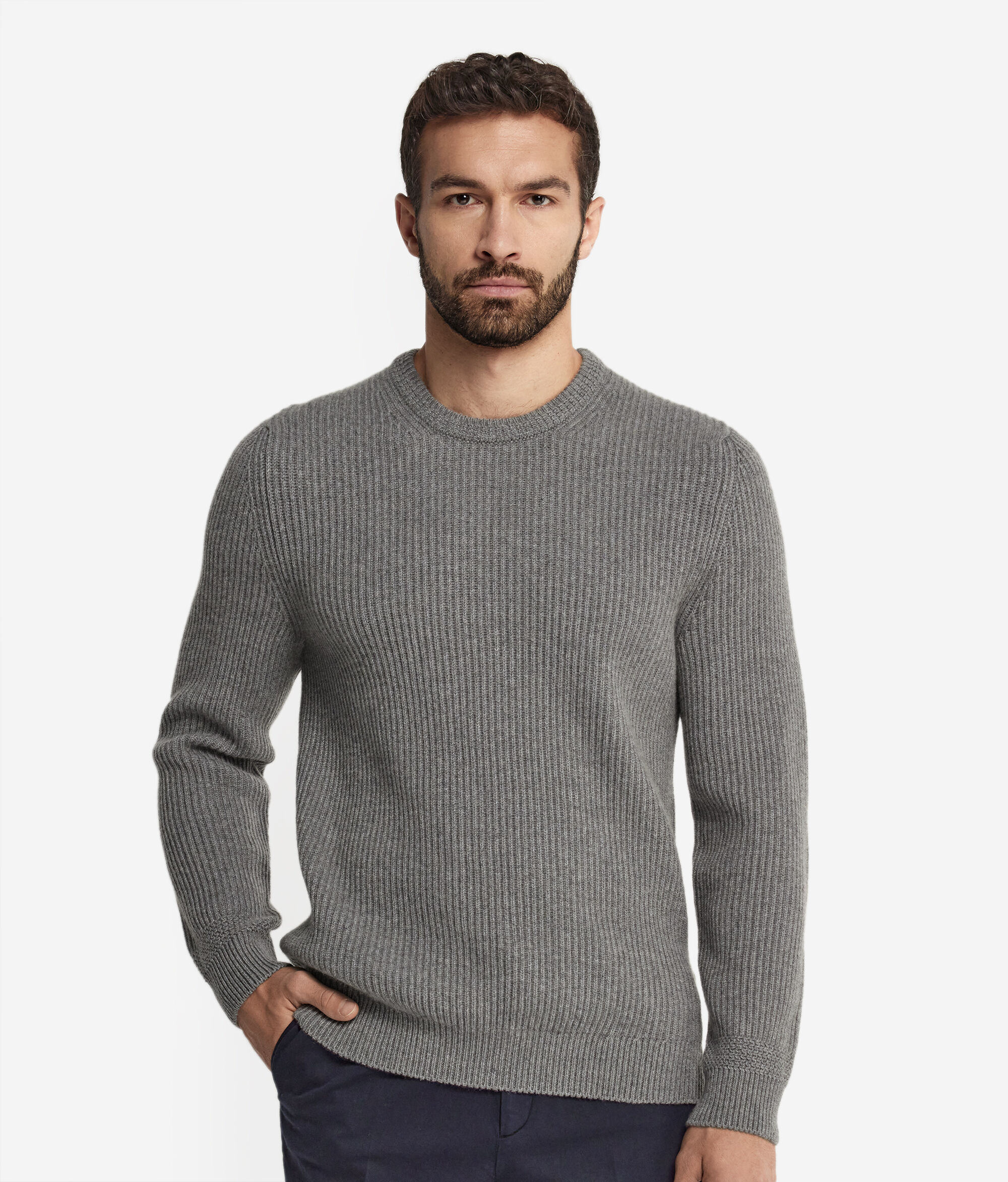 Girocollo Cashmere Ultrasoft in Costa Inglese