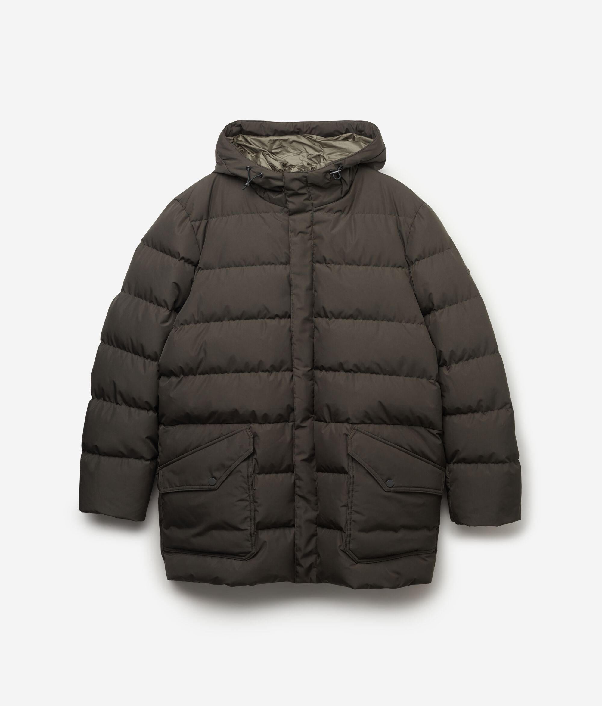 Μπουφάν Παρκά με Κουκούλα και Εσωτερικό από Cashmere