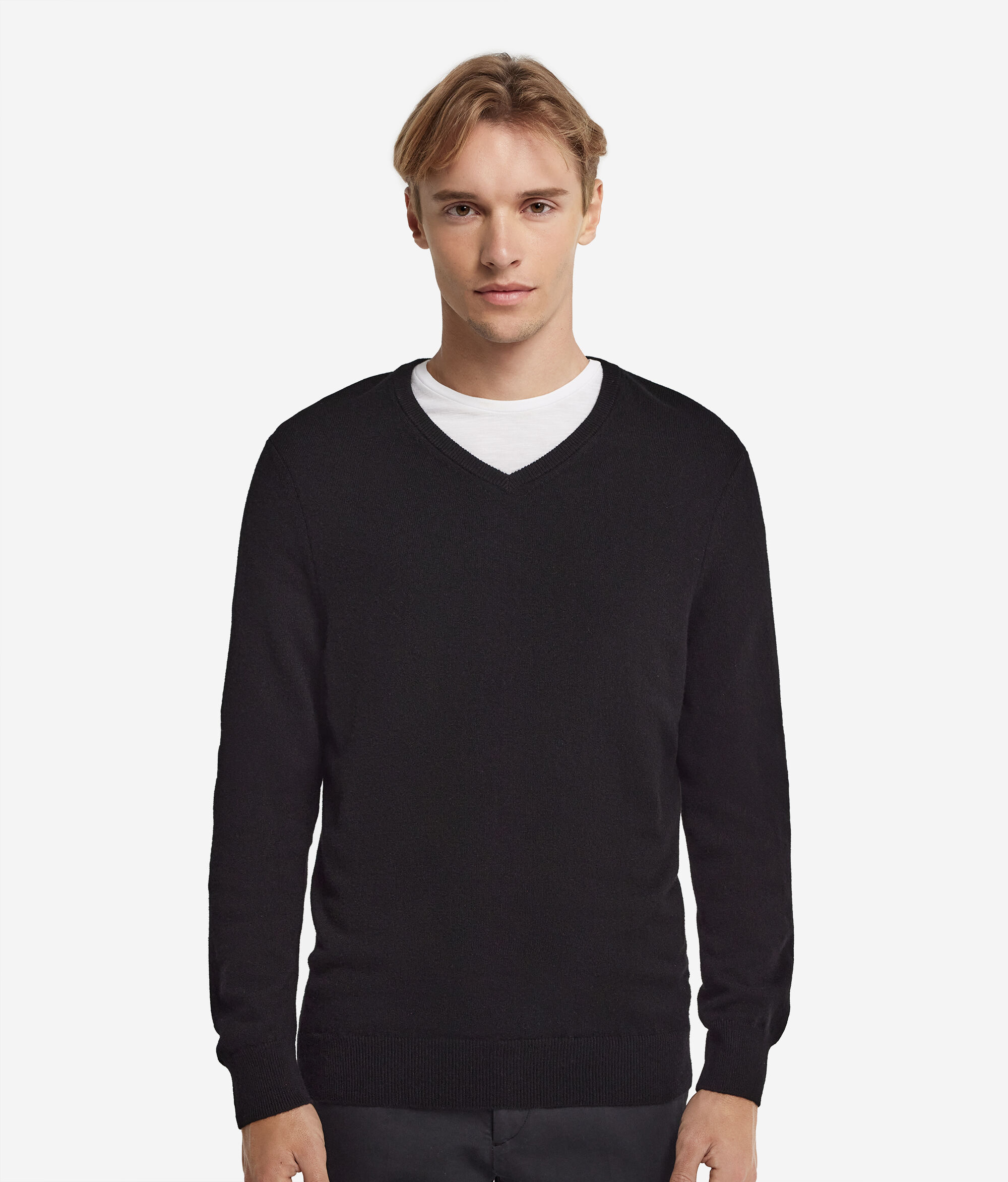 Ultrasoft Cashmere V-Neck Jumper