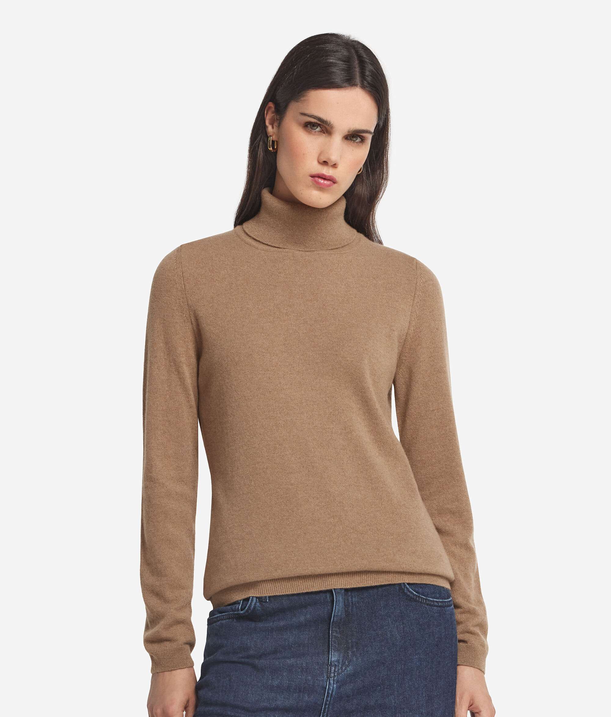 Jersei de coll cigne de Cashmere Ultrafine