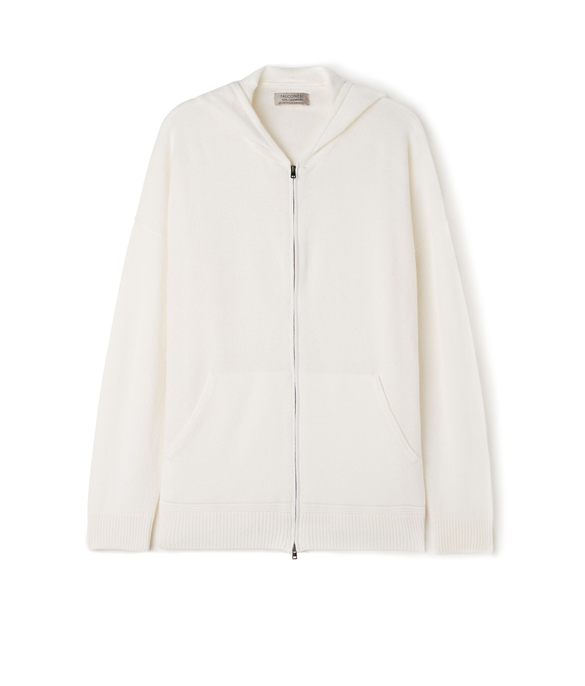 Bluza z kapturem z kaszmiru Ultrasoft