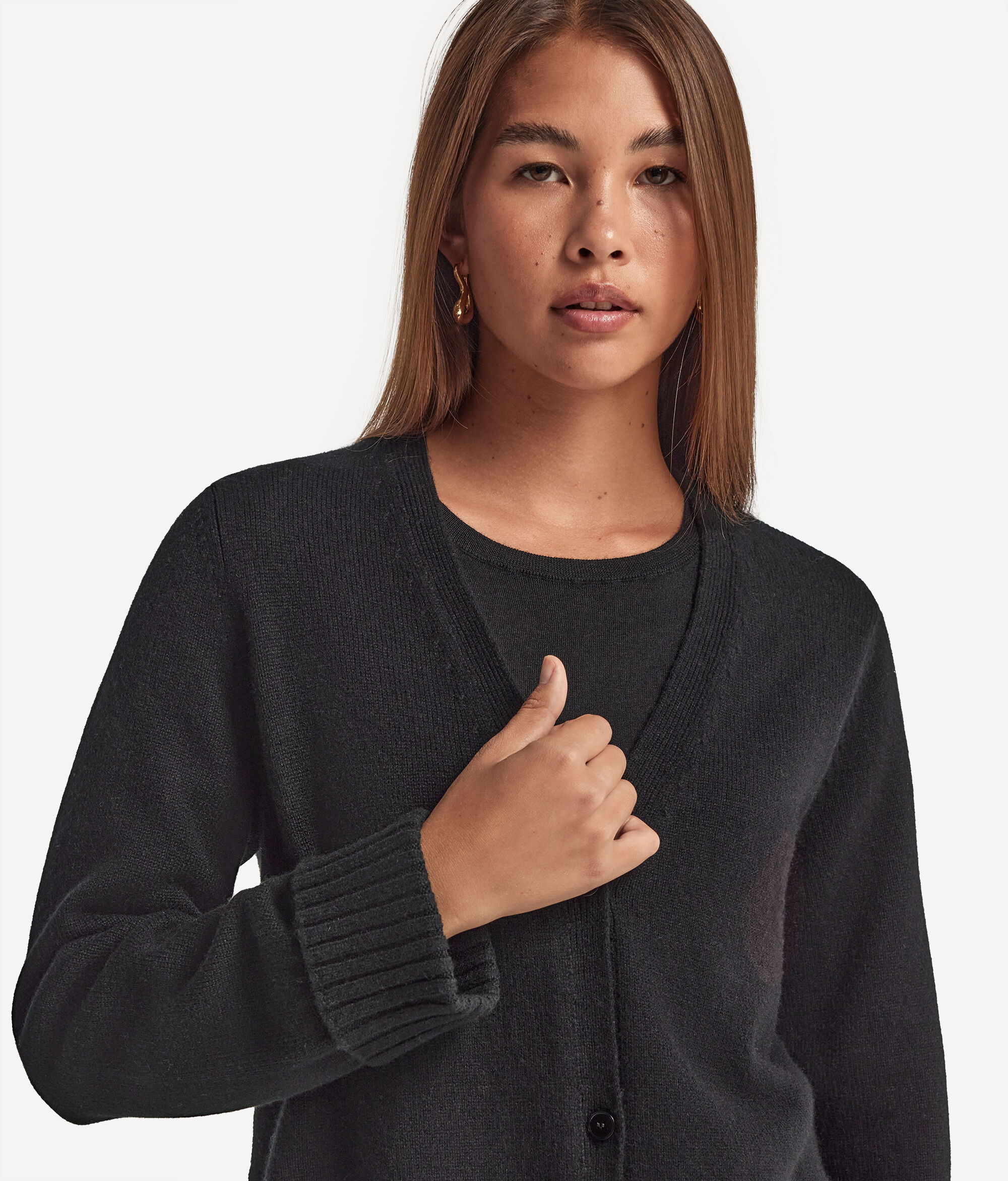 Ultrasoft Cashmere V-Neck Cardigan