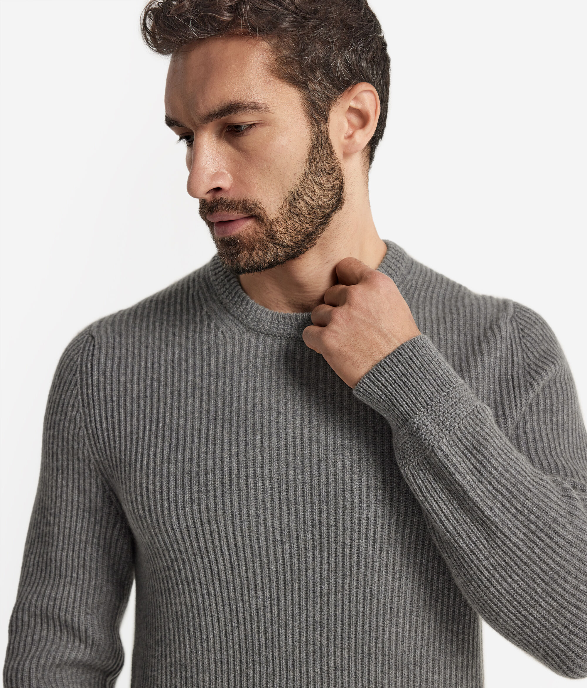 Girocollo Cashmere Ultrasoft in Costa Inglese