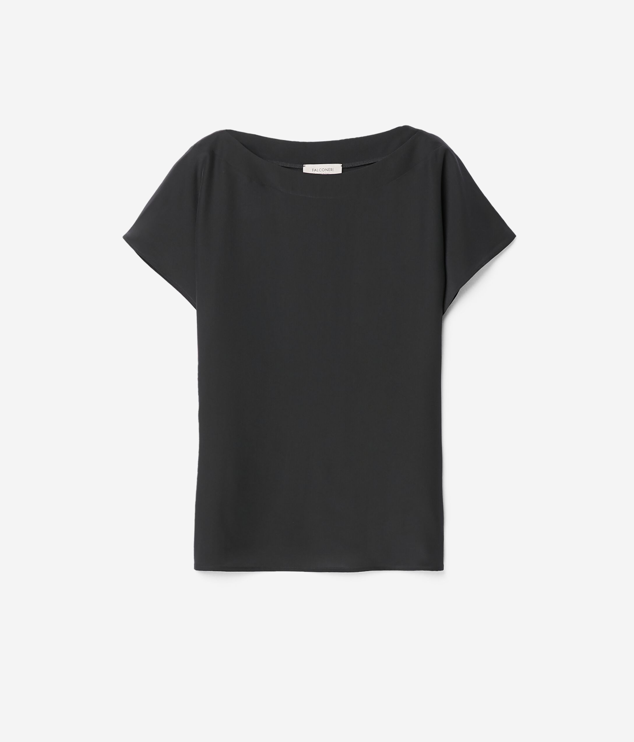 U-Boot-T-Shirt aus Seide und Modal