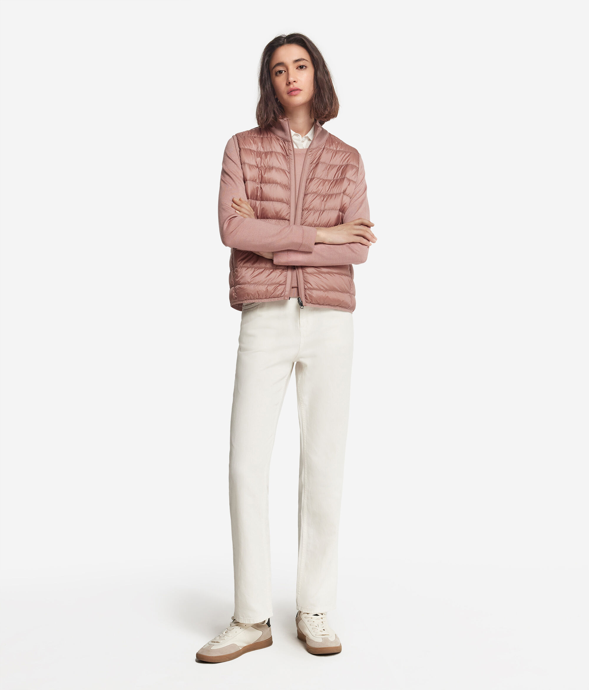 Reversible Cashmere Down Gilet