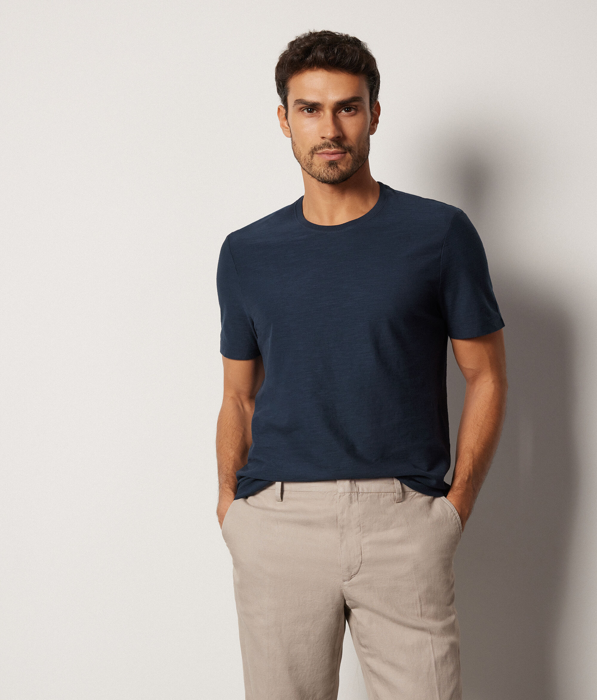 T-shirt en coton torsadé