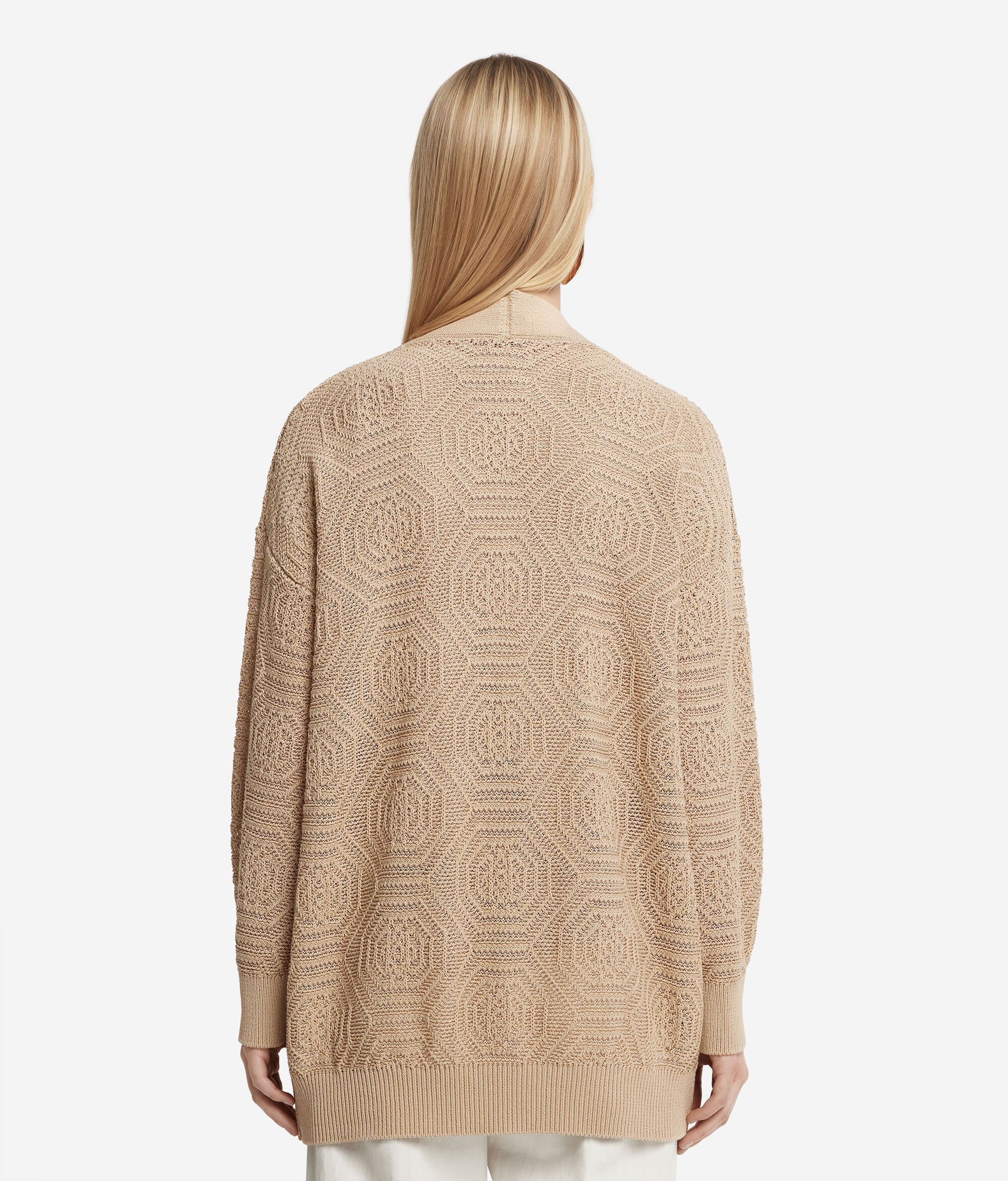 Kimono mit geometrischem Design