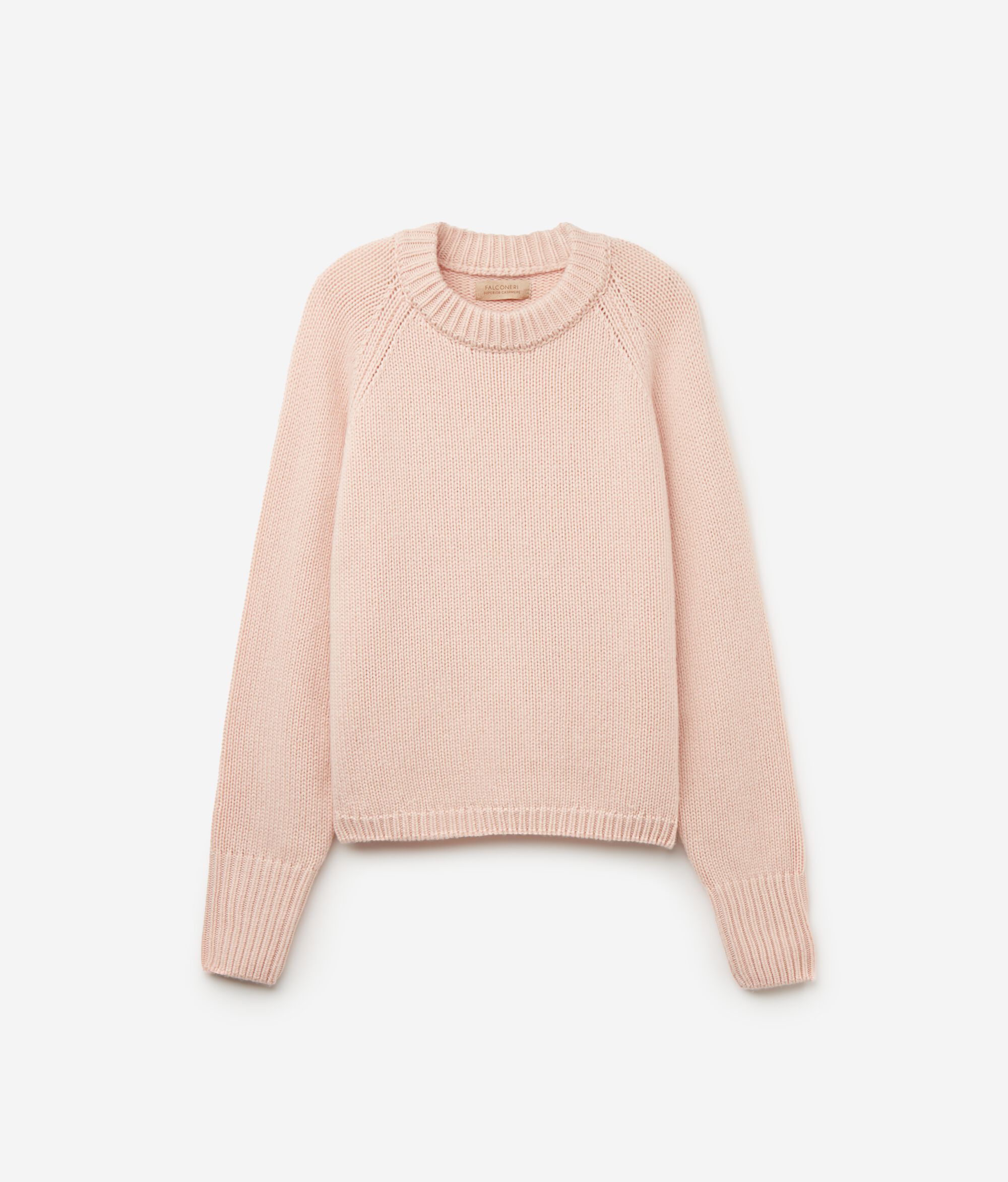 Bluză la Baza Gâtului din Cașmir Tricot