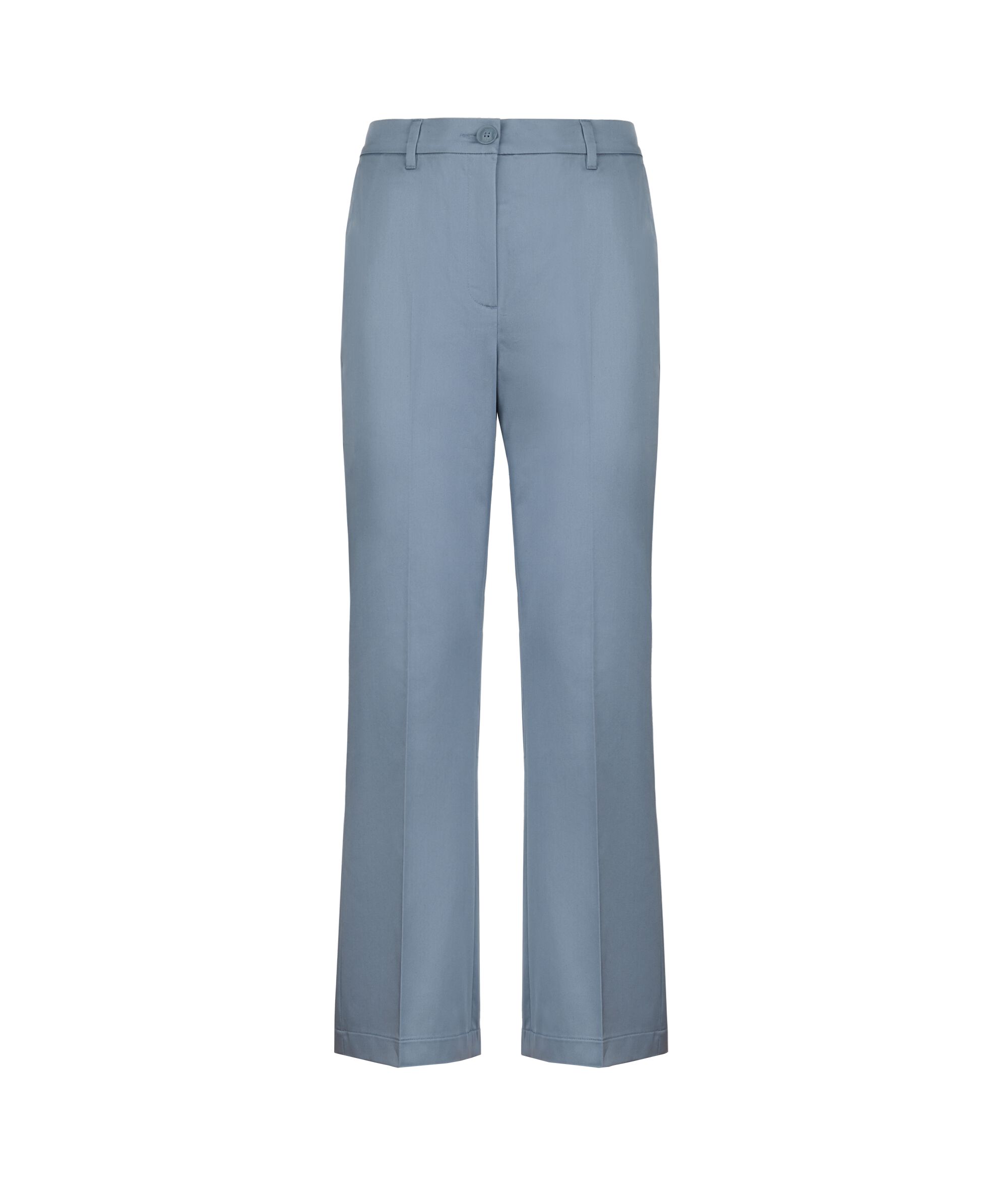 Cotton Fabric Flared Pants