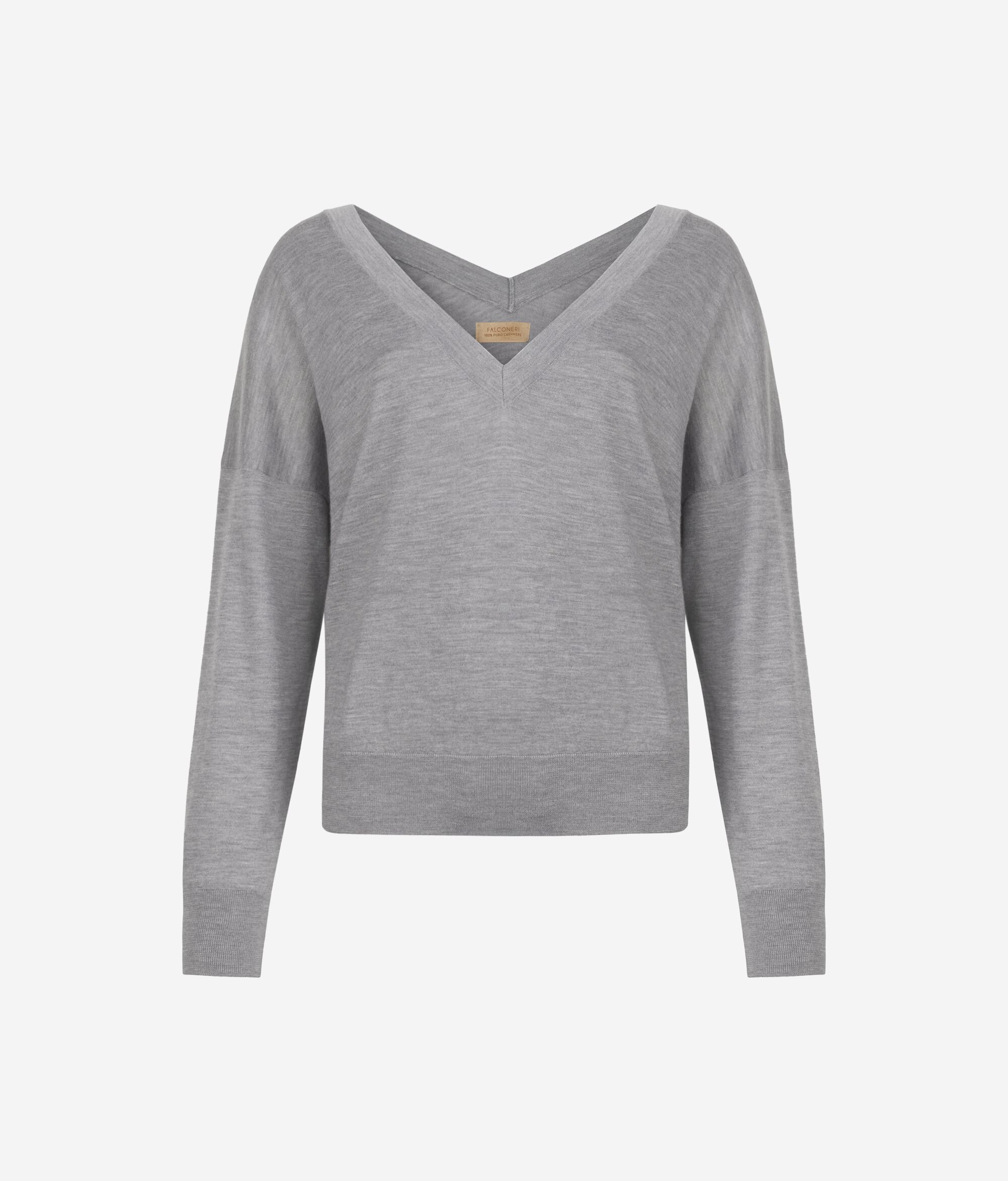 Ultrafine Cashmere Double V-Neck Jumper