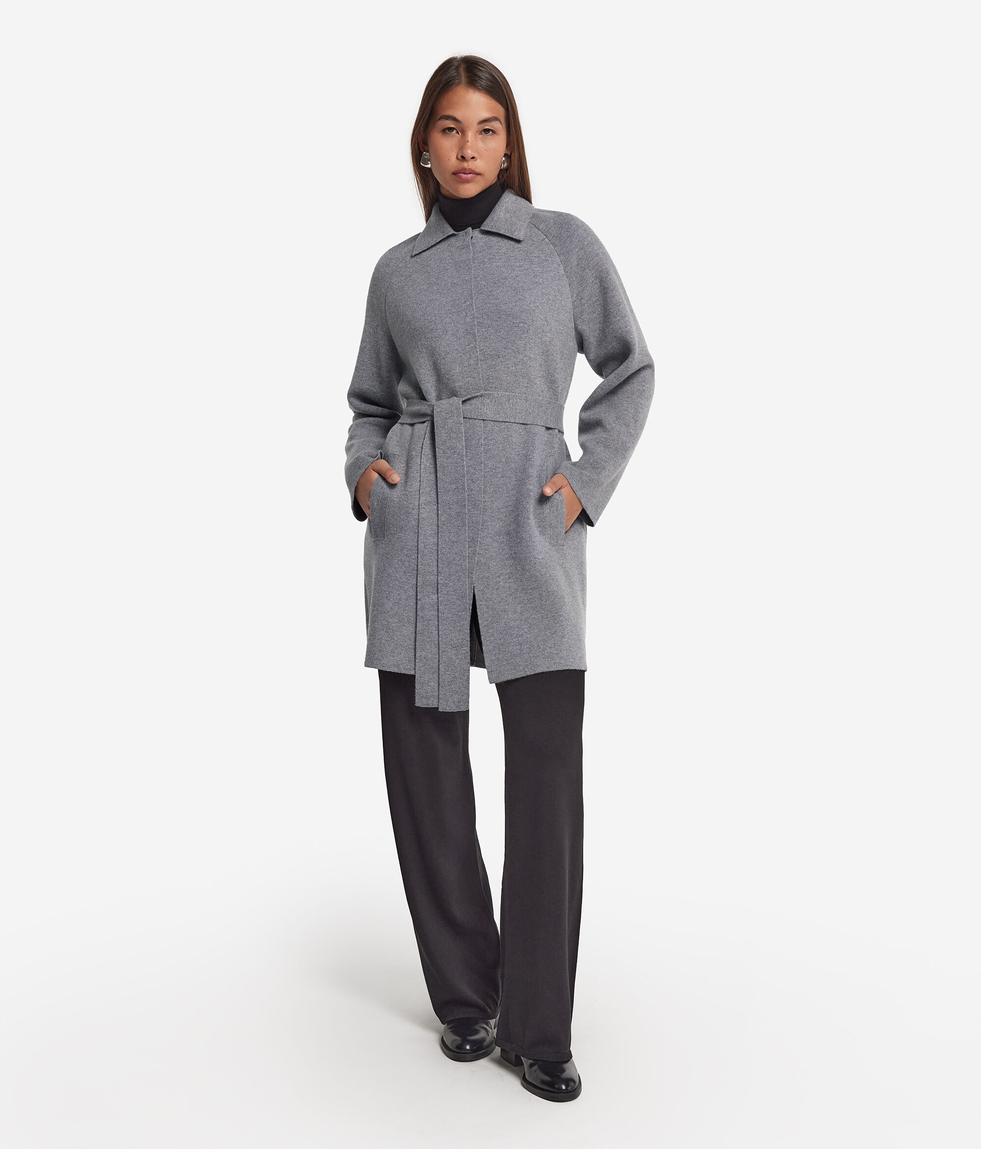 Παλτό από Ultrasoft Cashmere με Γιακά