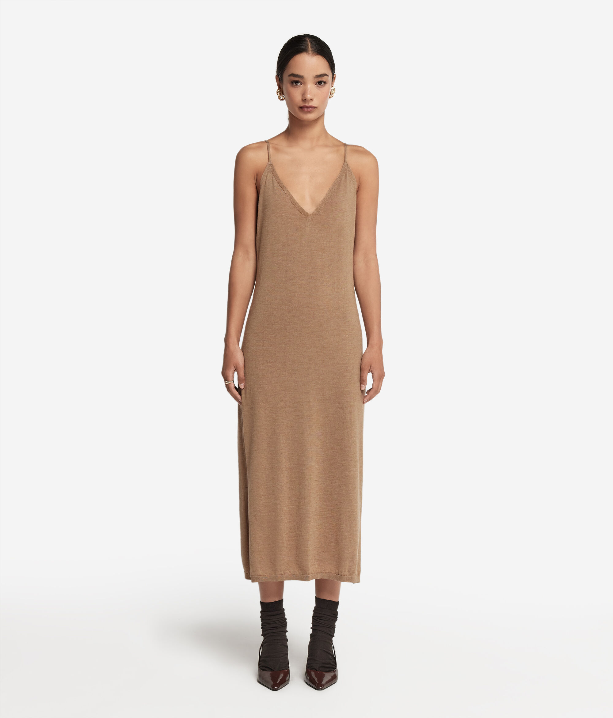 Ultrafine Cashmere Petticoat Dress