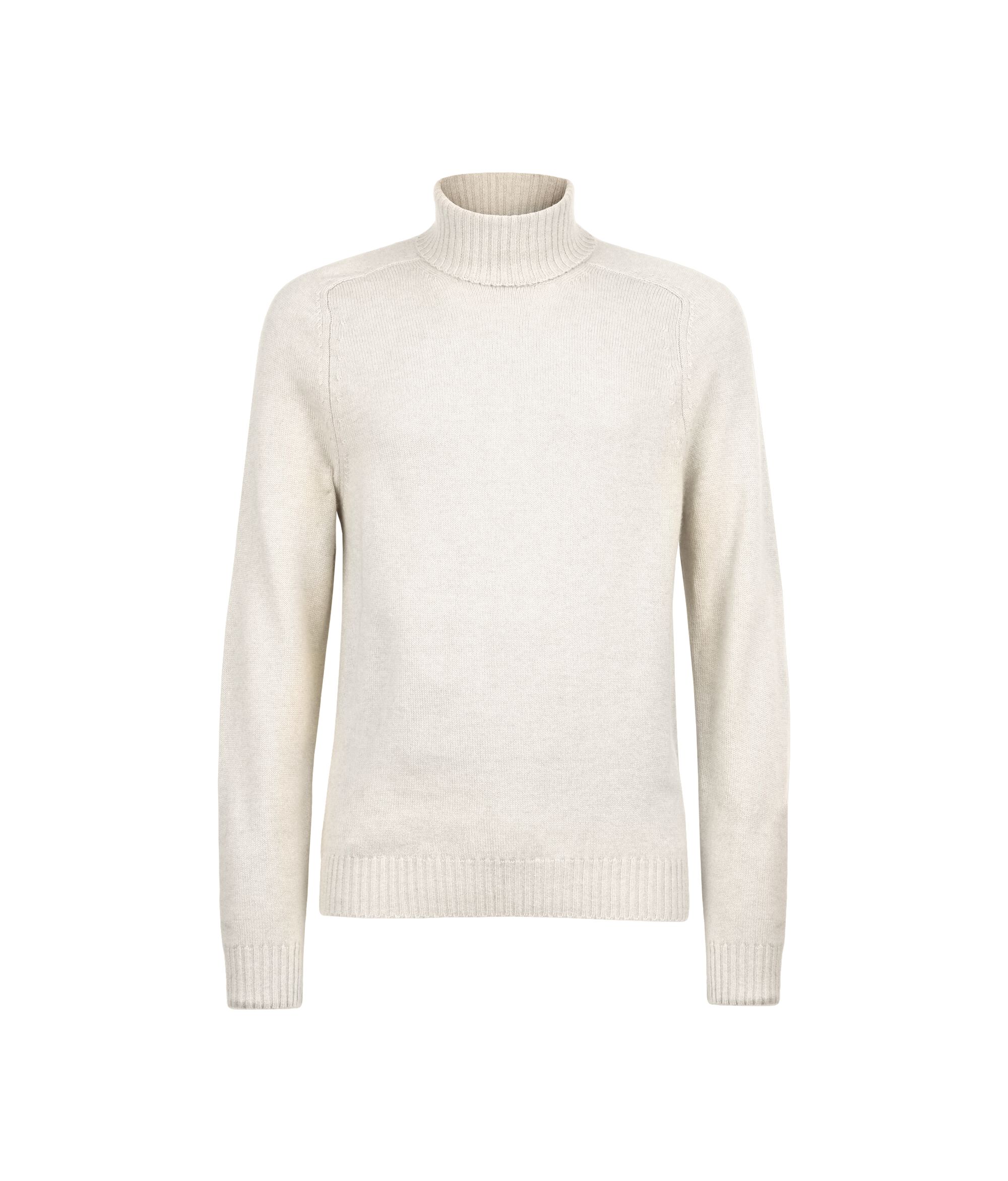 Ultrasoft Cashmere Turtleneck Colore Milk White