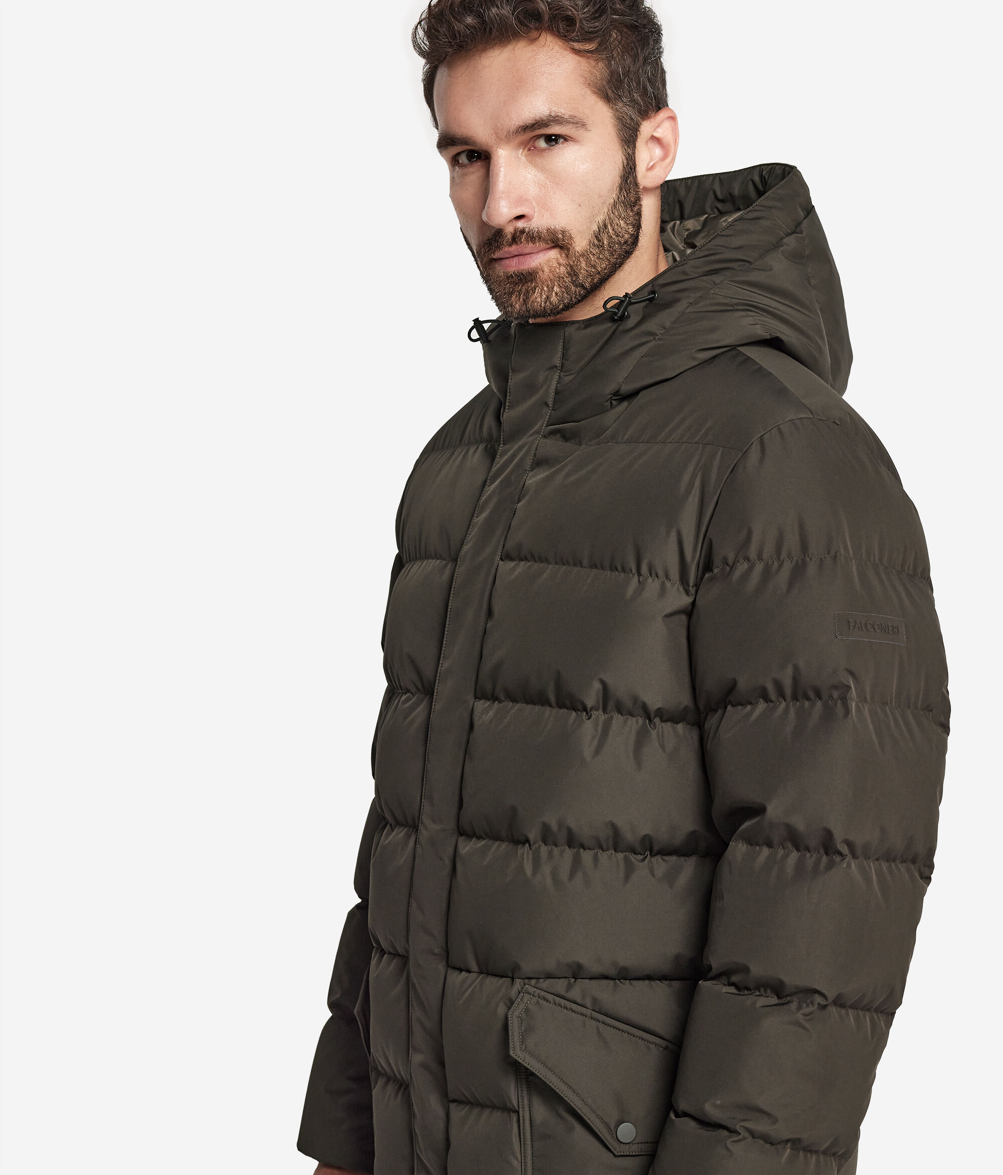 Μπουφάν Παρκά με Κουκούλα και Εσωτερικό από Cashmere