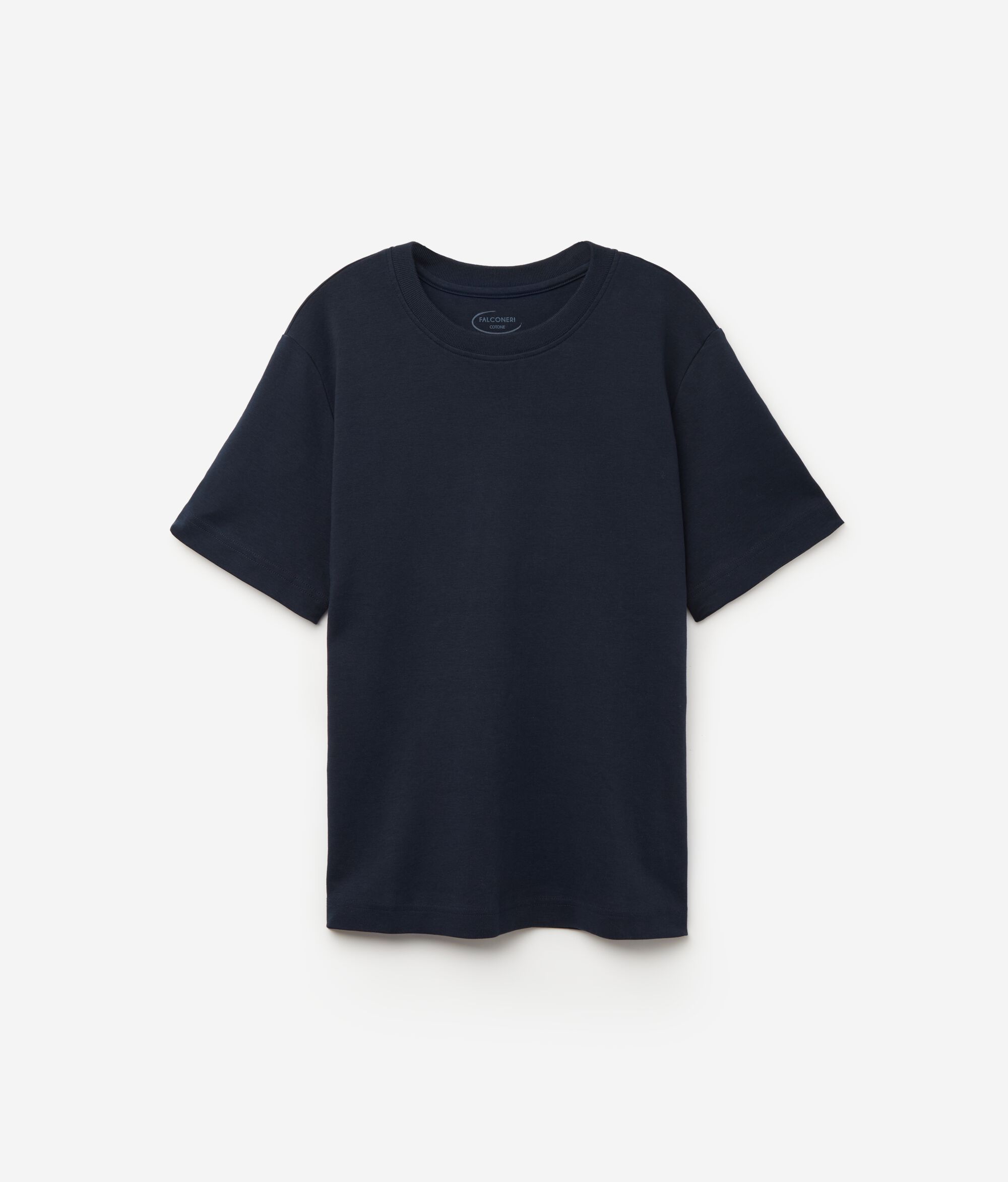 Round-Neck Cotton T-Shirt