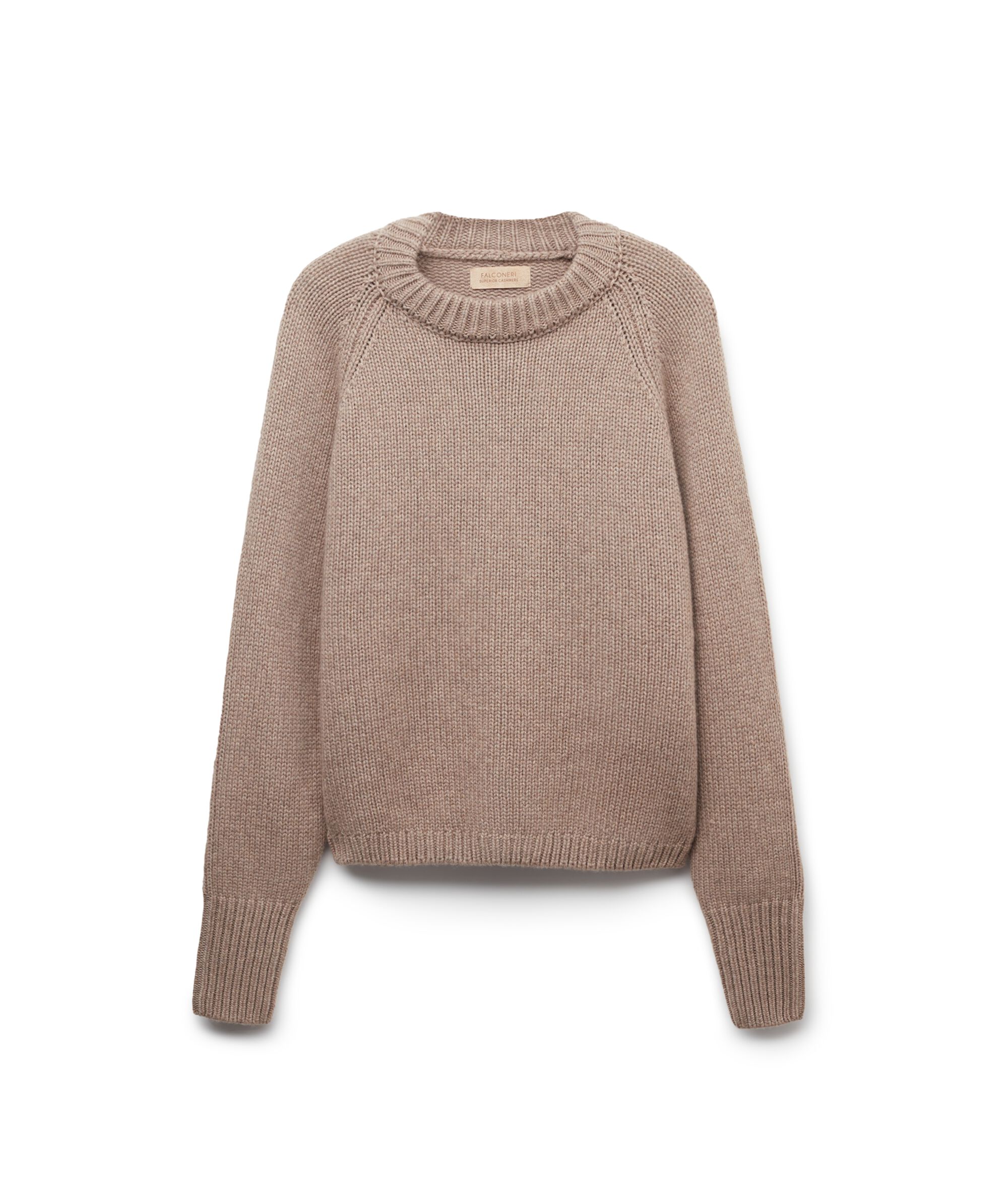 Bluză la Baza Gâtului din Cașmir Tricot