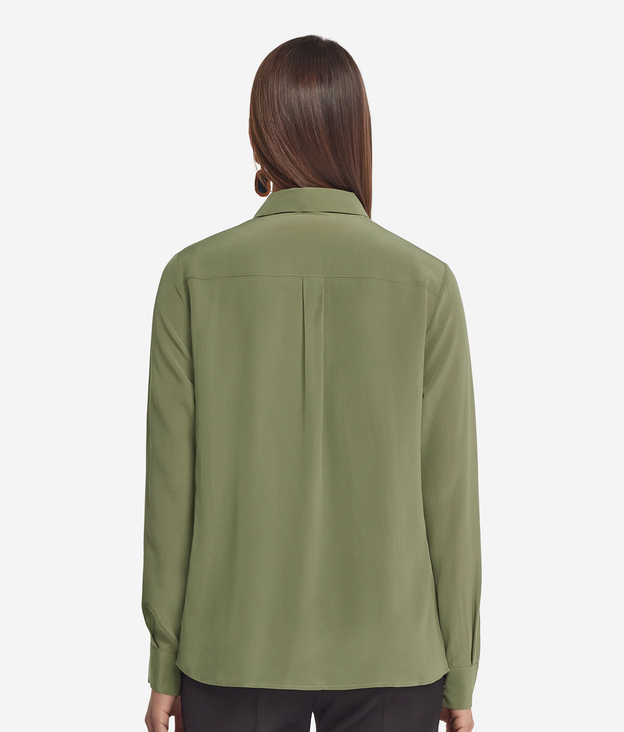Camicia con Colletto in Seta