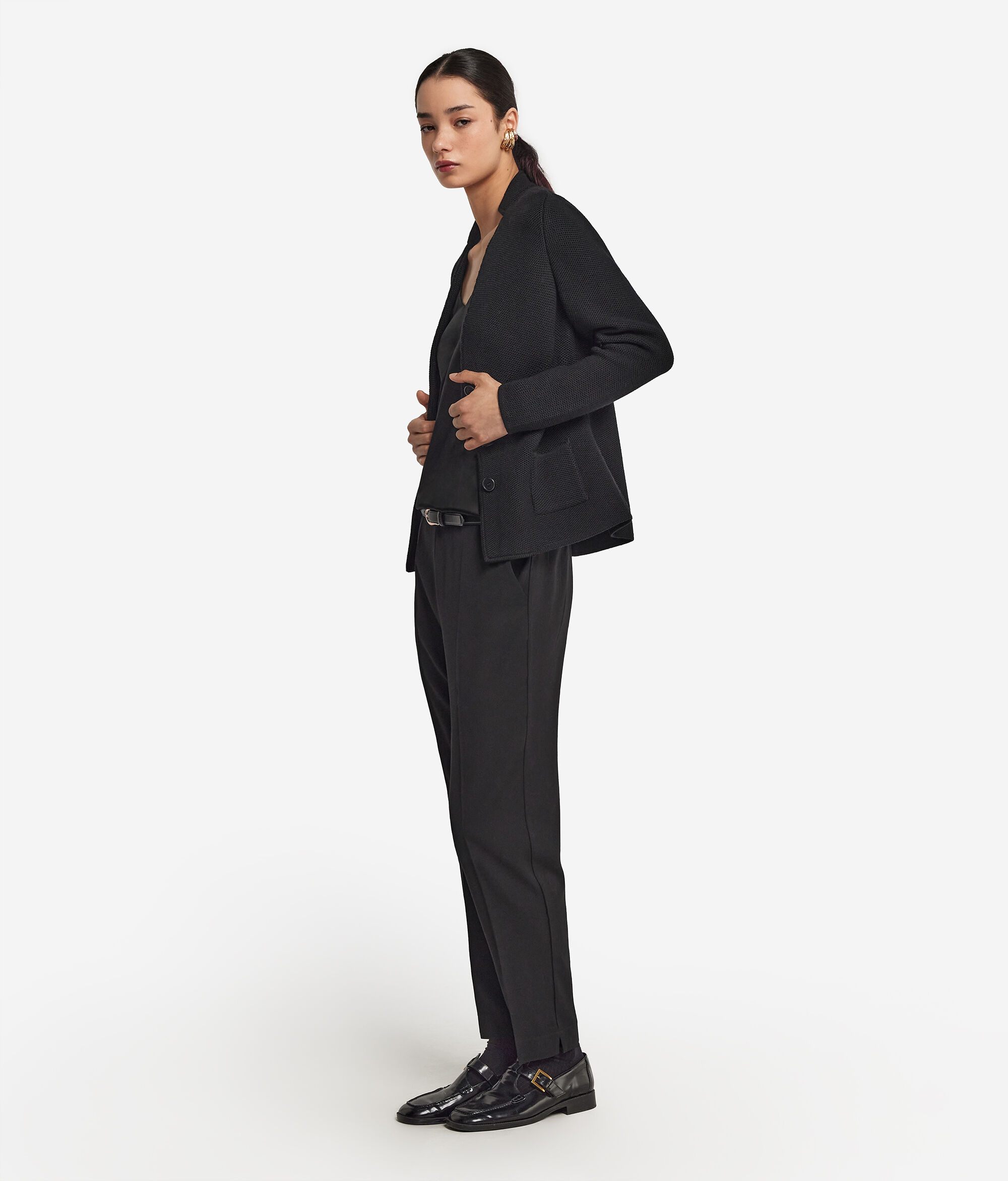 Gesprenkelte Jacke