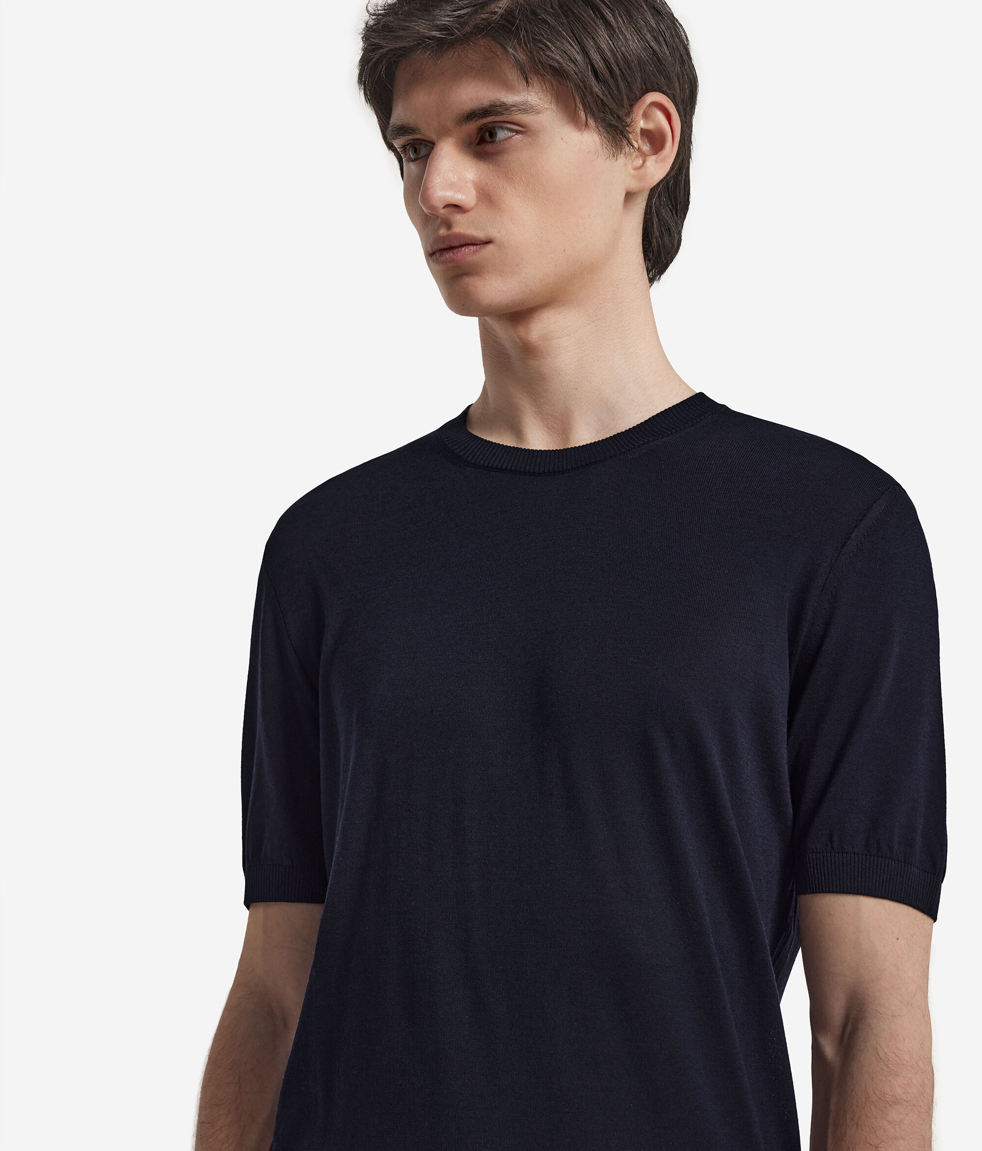 Κοντομάνικο T-Shirt από Silk Cotton