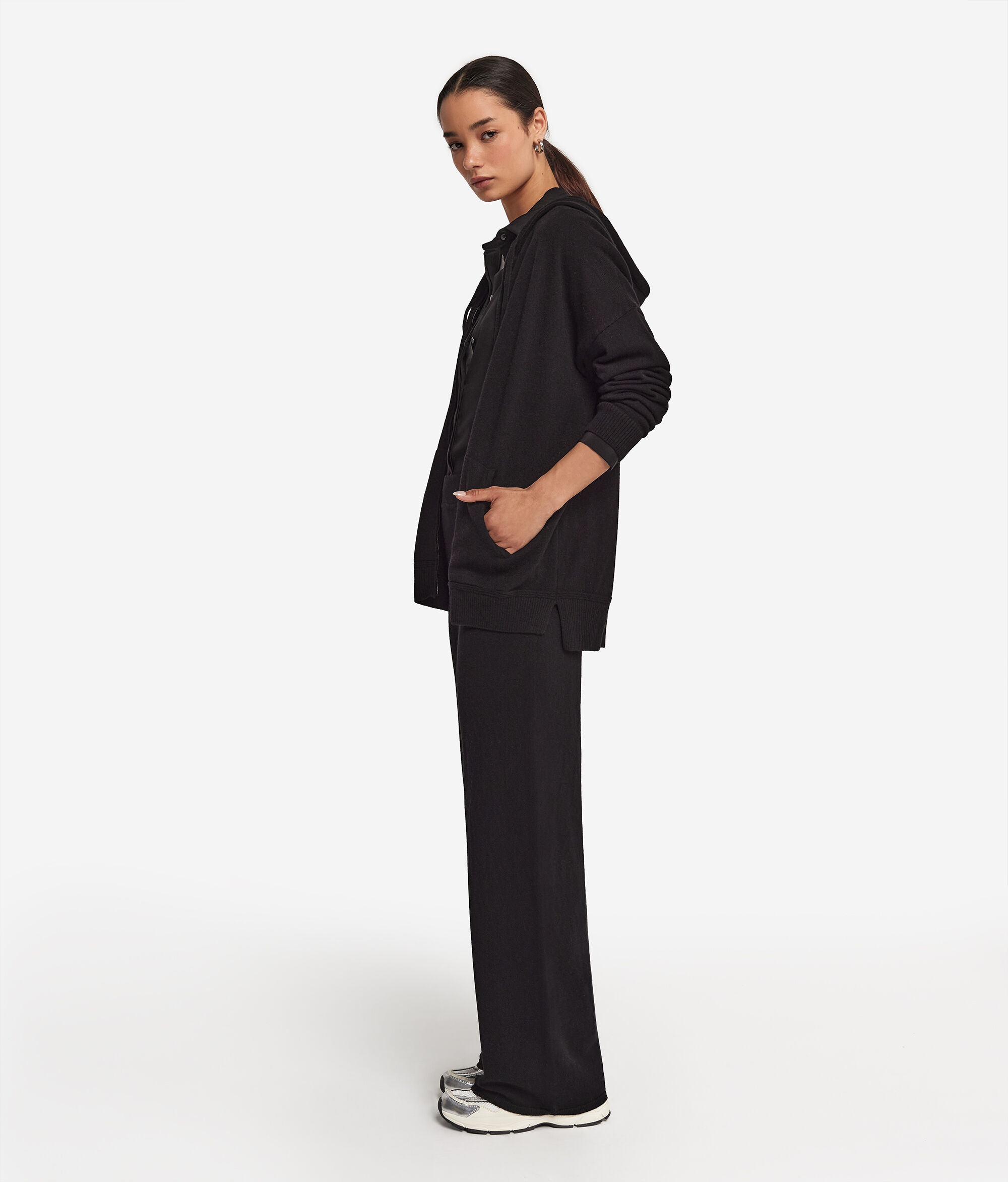 Ultrasoft Cashmere Palazzo Trousers