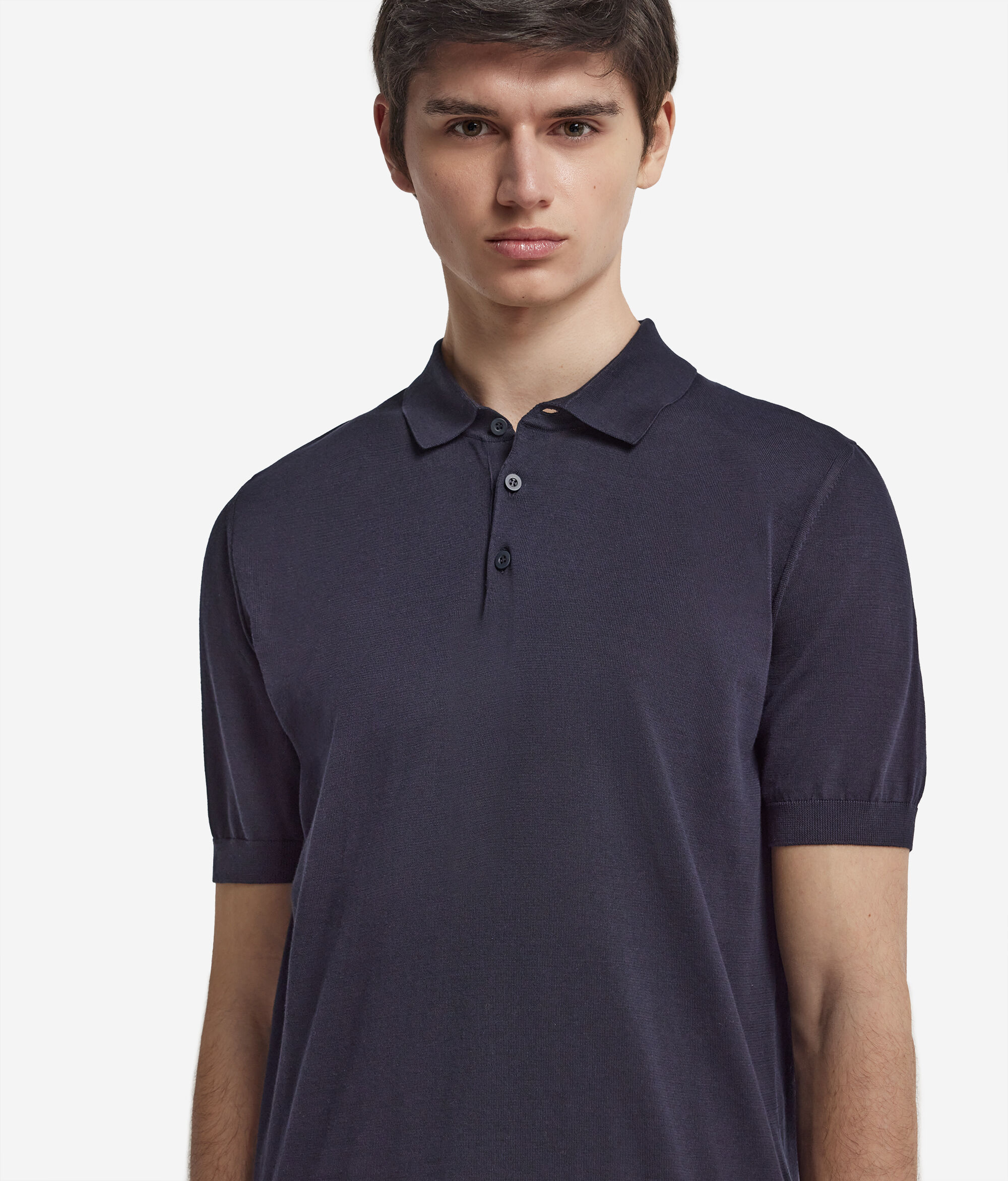 Polo a Maniche Corte in Cotone Fresh