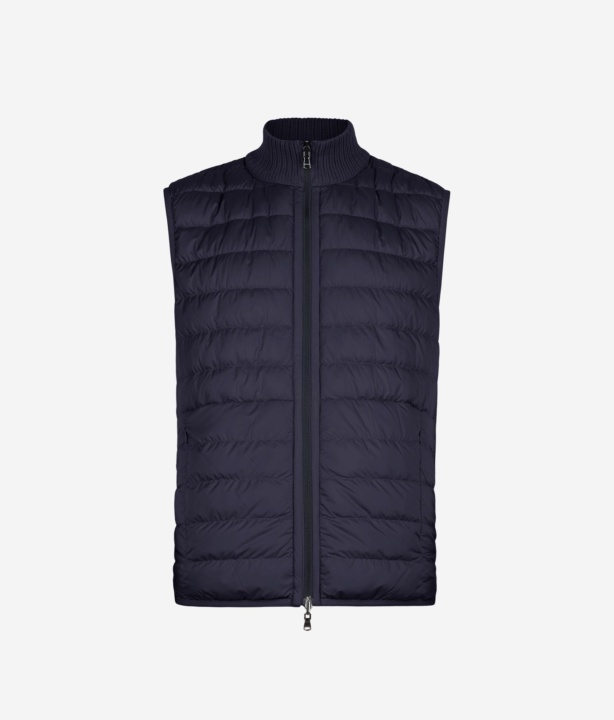 Bezrękawnik puchowy z kaszmiru Ultrafine o tkanym splocie