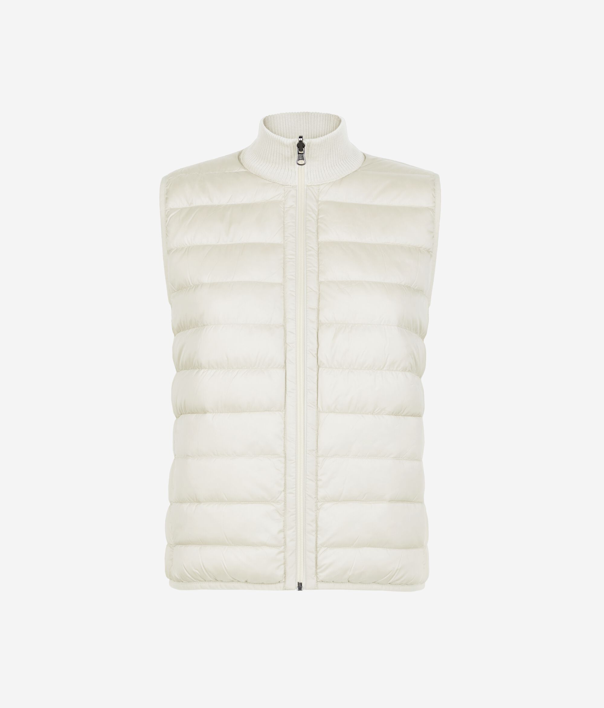 Armilla de plomes de cashmere reversible