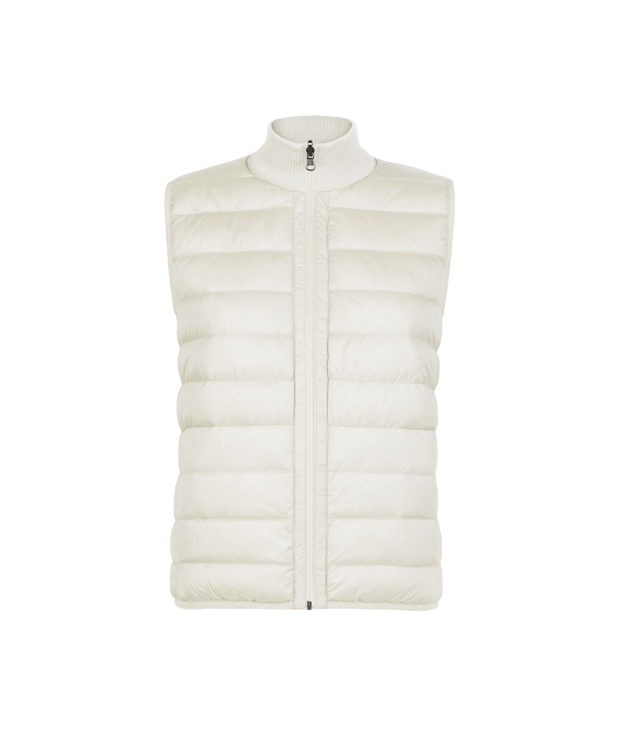 Armilla de plomes de cashmere reversible