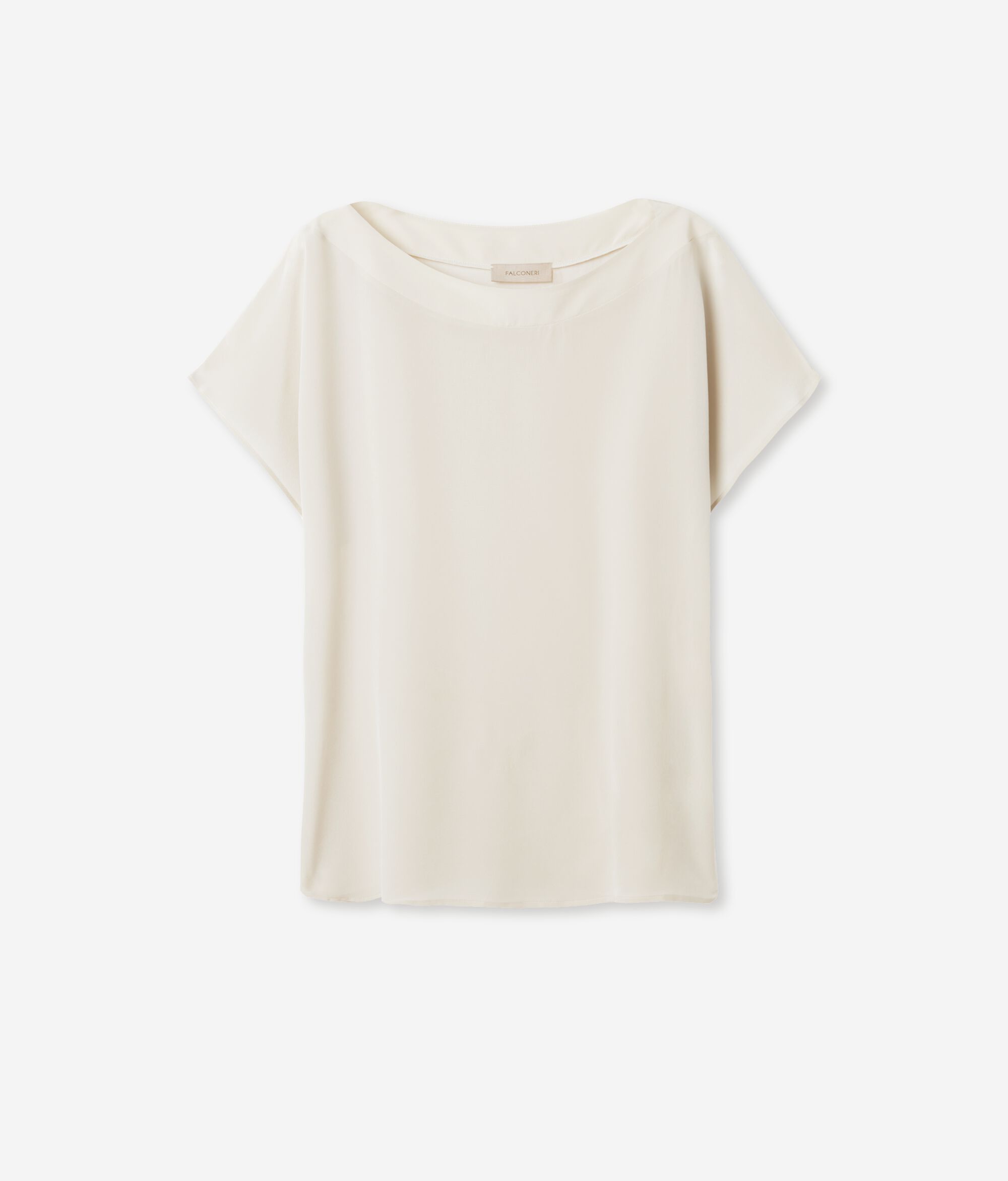 U-Boot-T-Shirt aus Seide und Modal