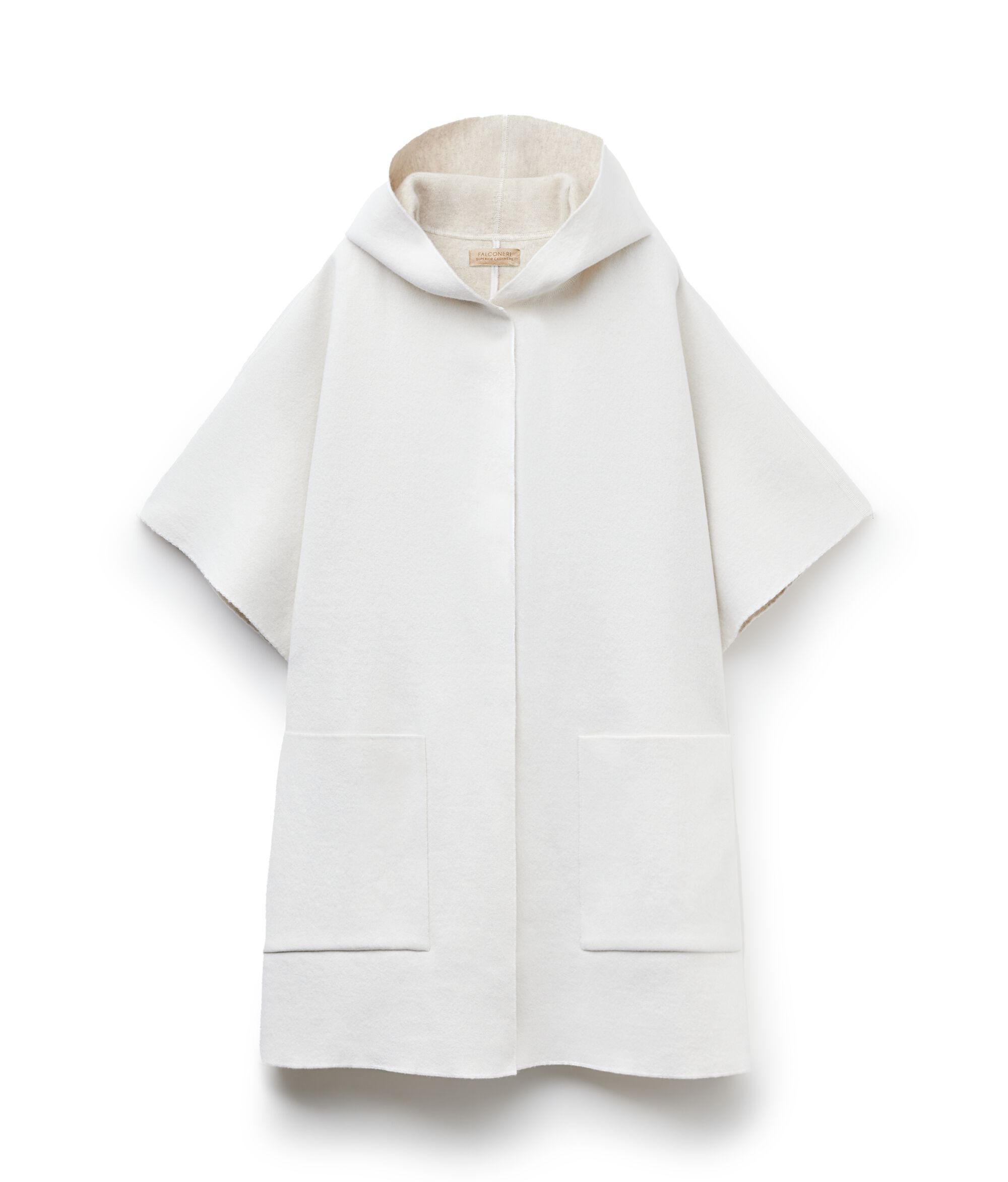 Hooded Cashmere Cape