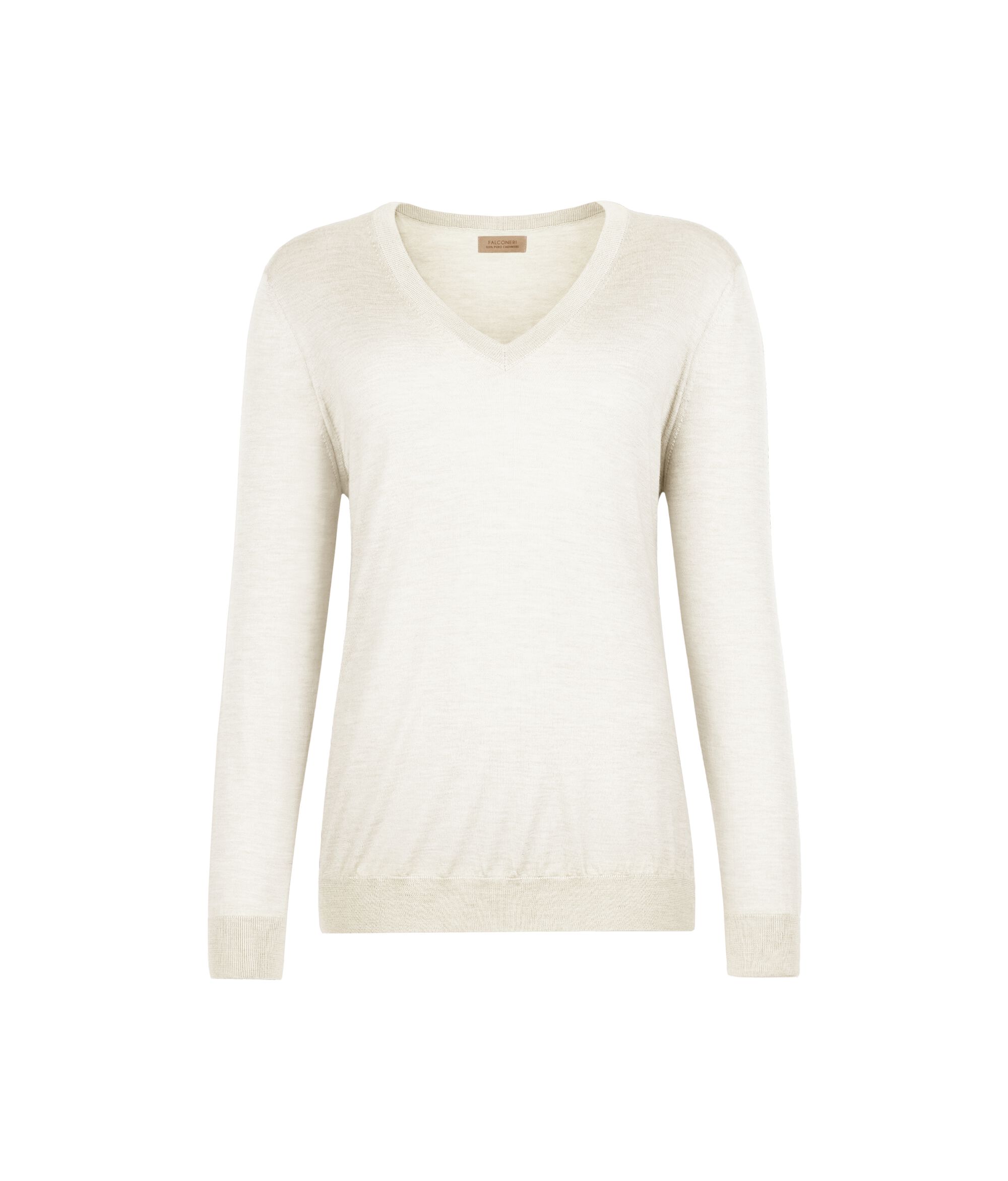 Maglia con Scollo a V in Cashmere Ultrafine