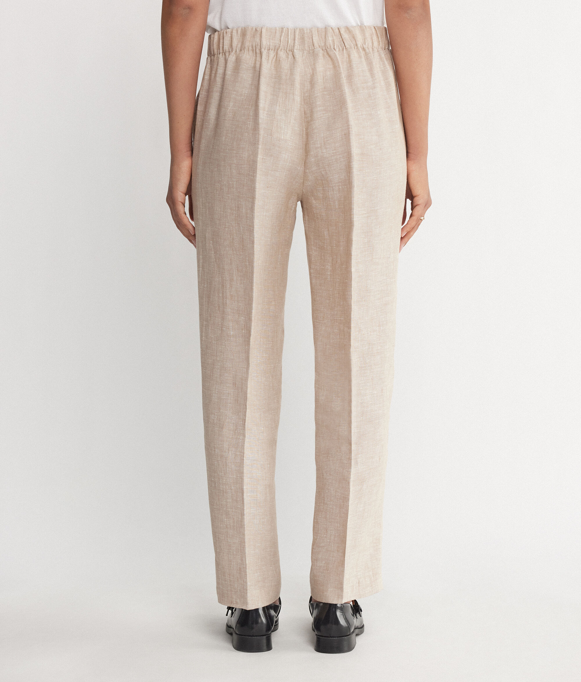 Zigarettenhose aus Leinen